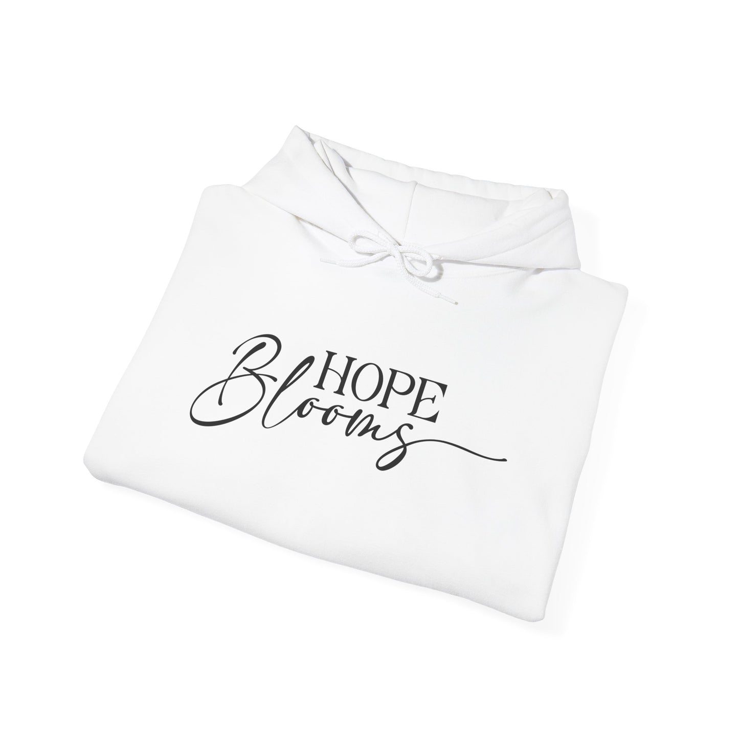 Hope Blooms..be the light Unisex Heavy Blend Sweatshirt - Sleeve design