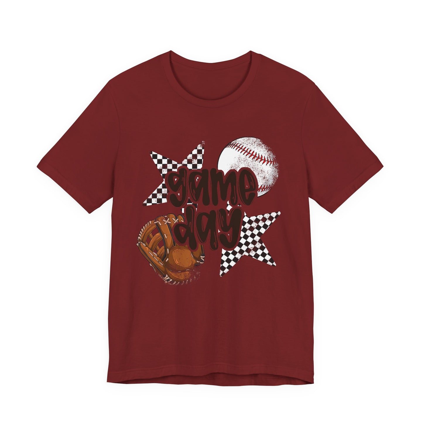 Game Day Unisex Jersey Tee - Perfect for Baseball Fans, Sports Events, Tailgating, Birthdays, or Game Nights