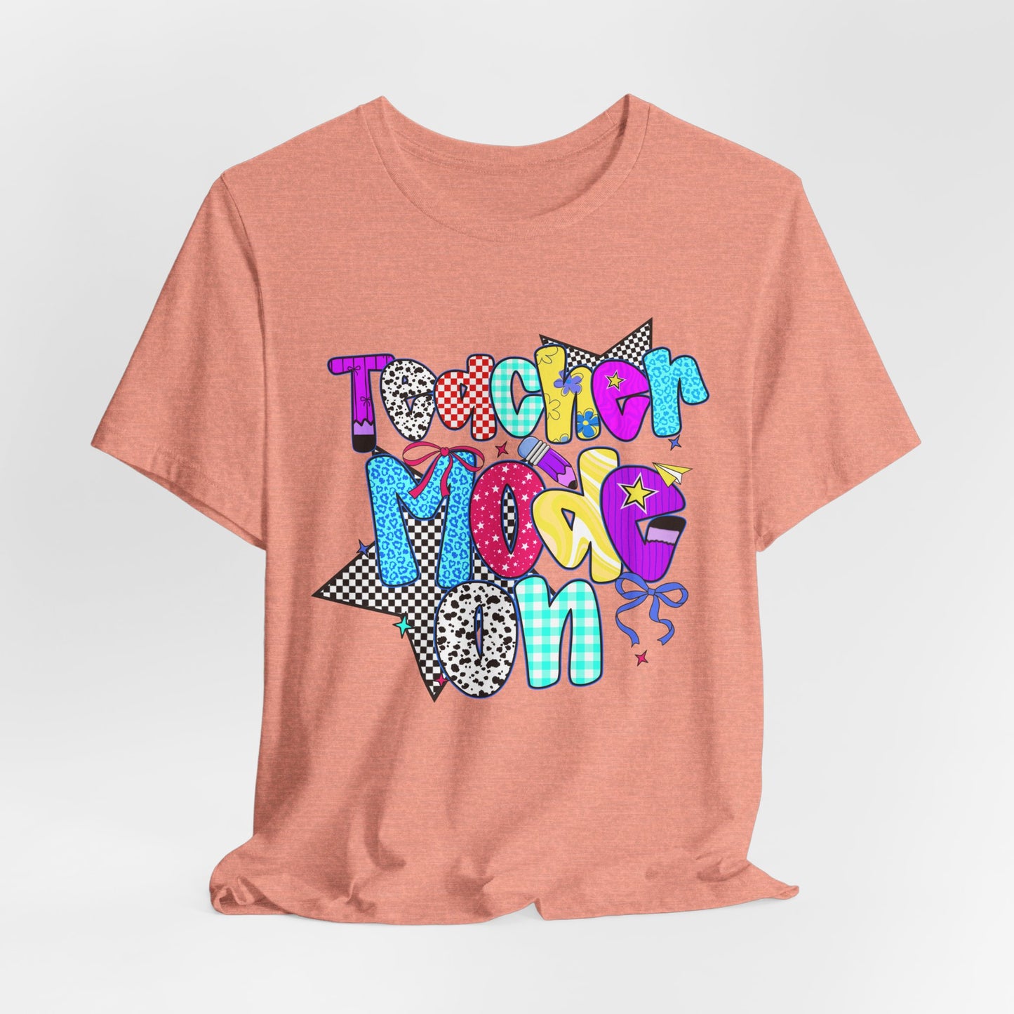 Colorful Teacher Mode Unisex Tee