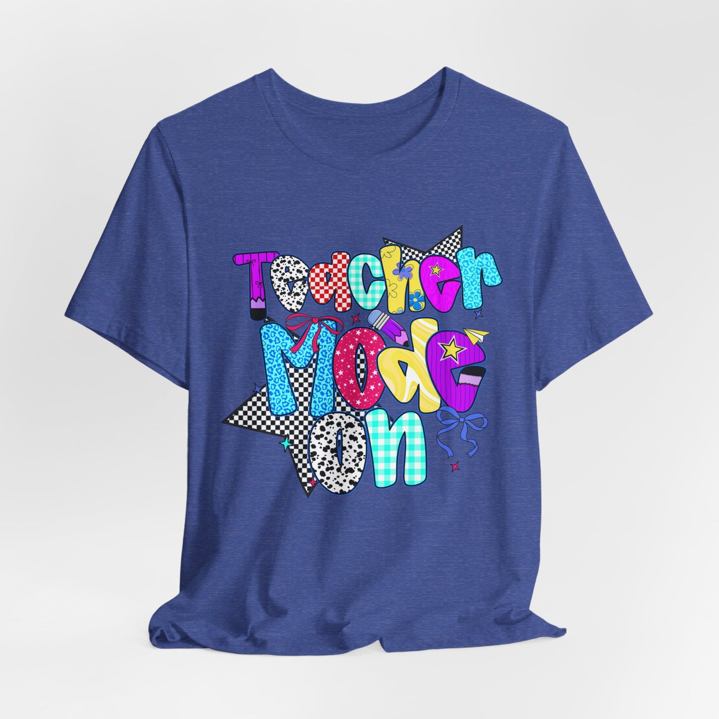 Colorful Teacher Mode Unisex Tee