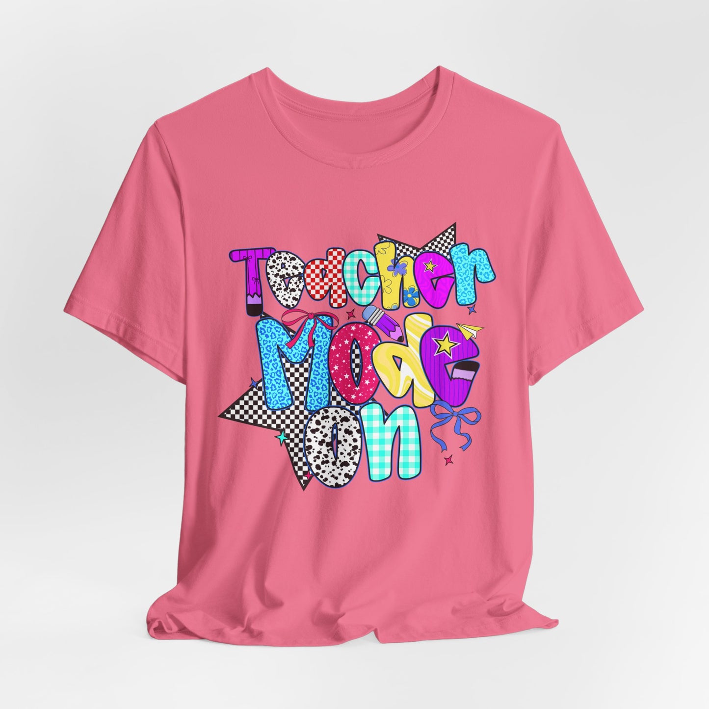 Colorful Teacher Mode Unisex Tee