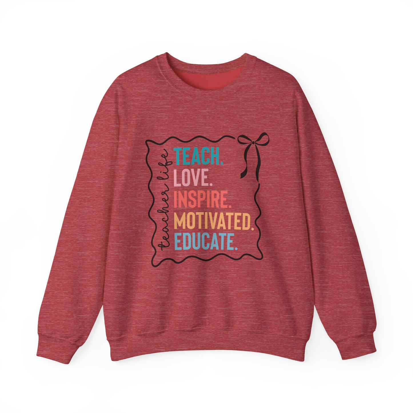 Teach Love Inspire Gildan Crewneck Sweatshirt