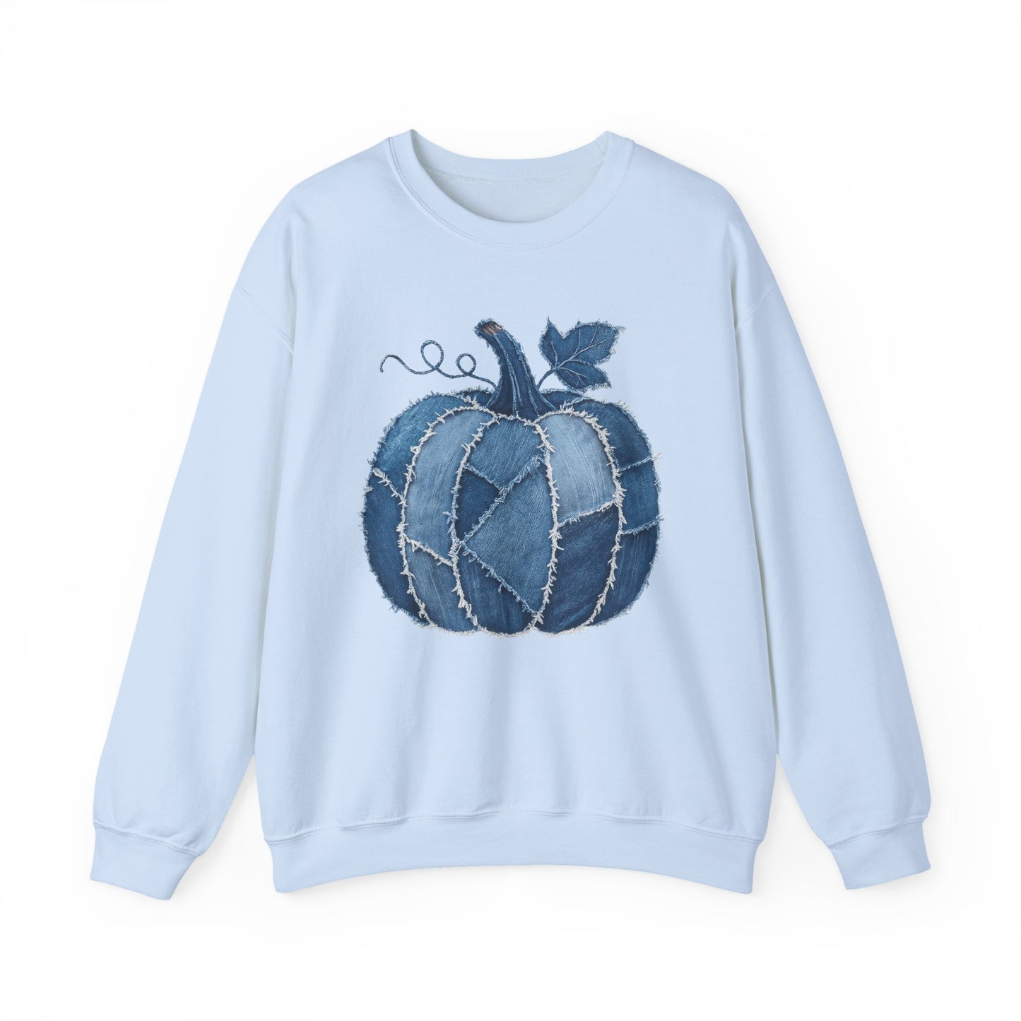 Denim Pumpkin Gildan Crewneck