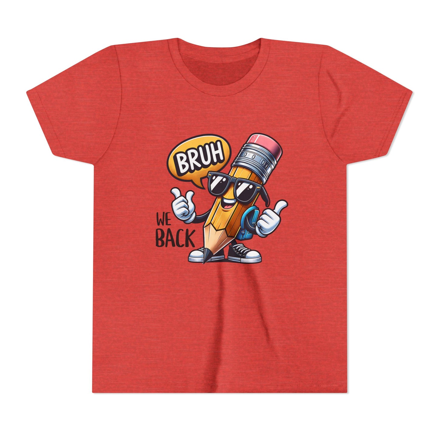 Cool Youth Tee with Fun Pencil Graphic - Perfect for Back to School
