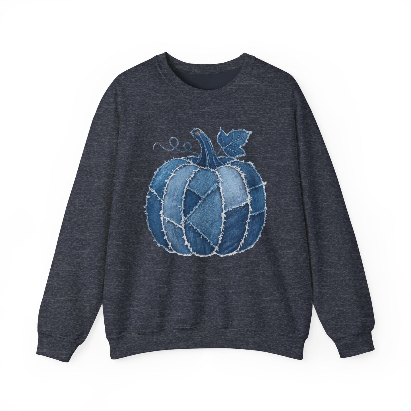 Denim Pumpkin Gildan Crewneck