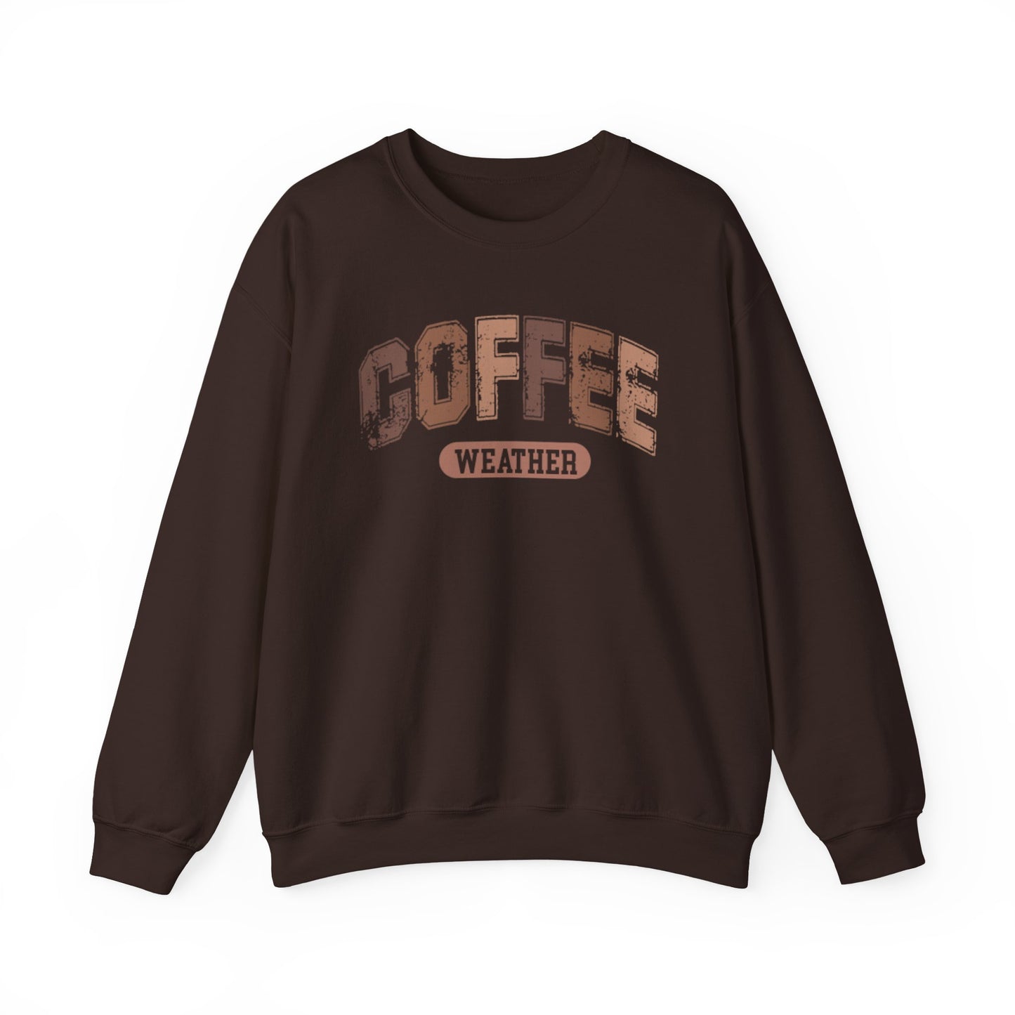 Coffee Weather Gildan Crewneck Sweatshirt