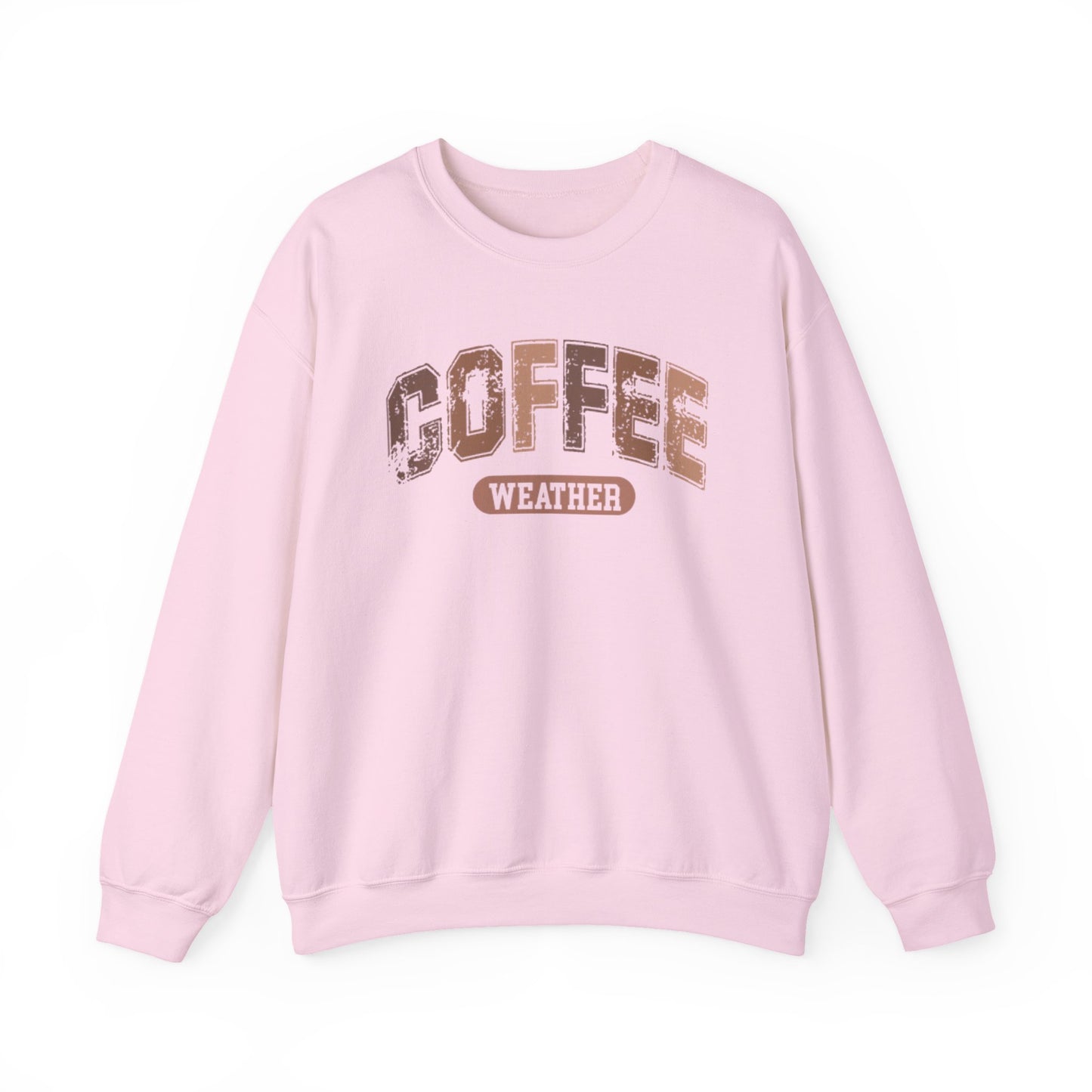 Coffee Weather Gildan Crewneck Sweatshirt