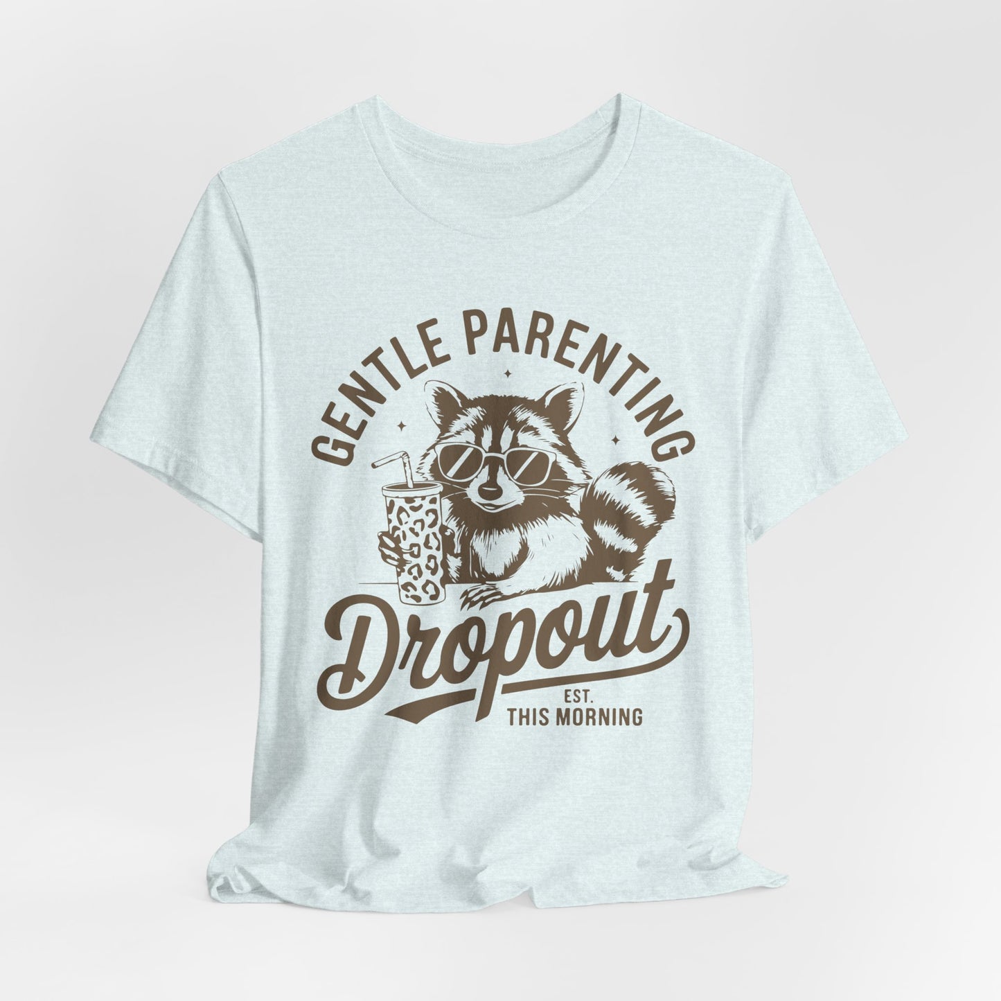 Gentle Parenting Raccoon Tee - Unisex Jersey Short Sleeve T-Shirt