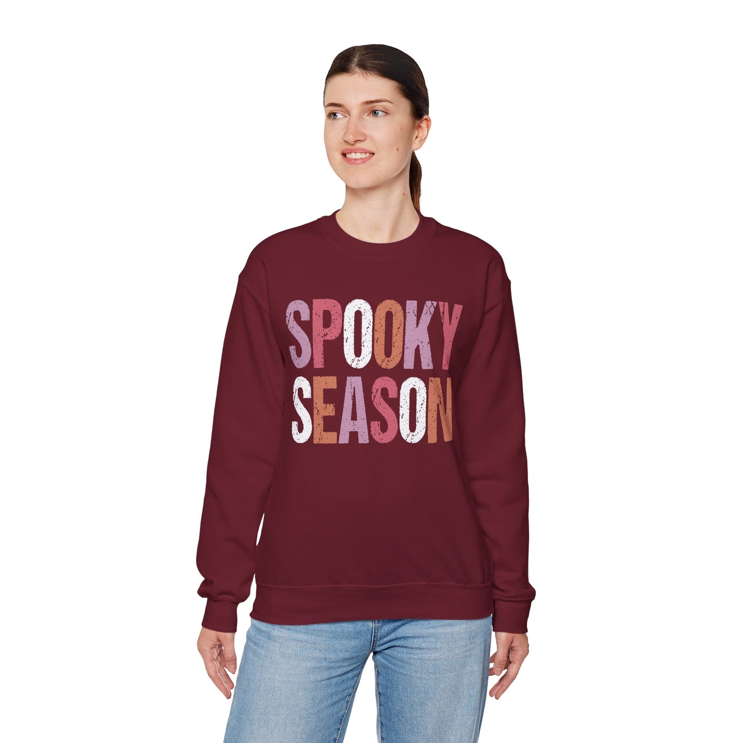 Spooky Season Sweatshirt - Unisex Cozy Crewneck