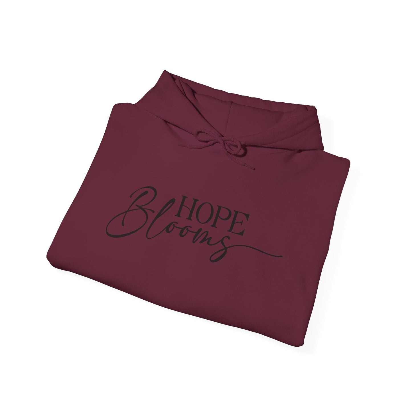 Hope Blooms..be the light Unisex Heavy Blend Sweatshirt - Sleeve design