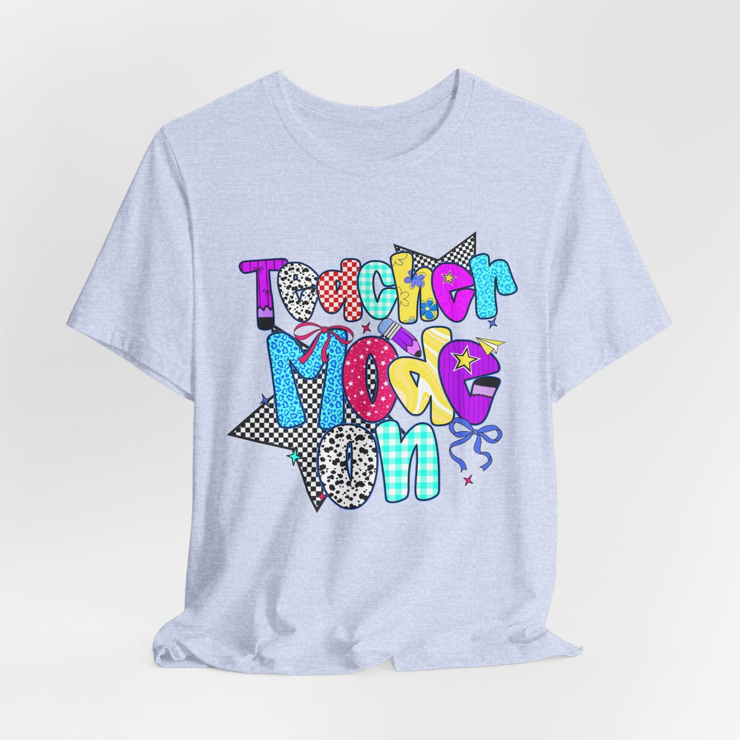 Colorful Teacher Mode Unisex Tee