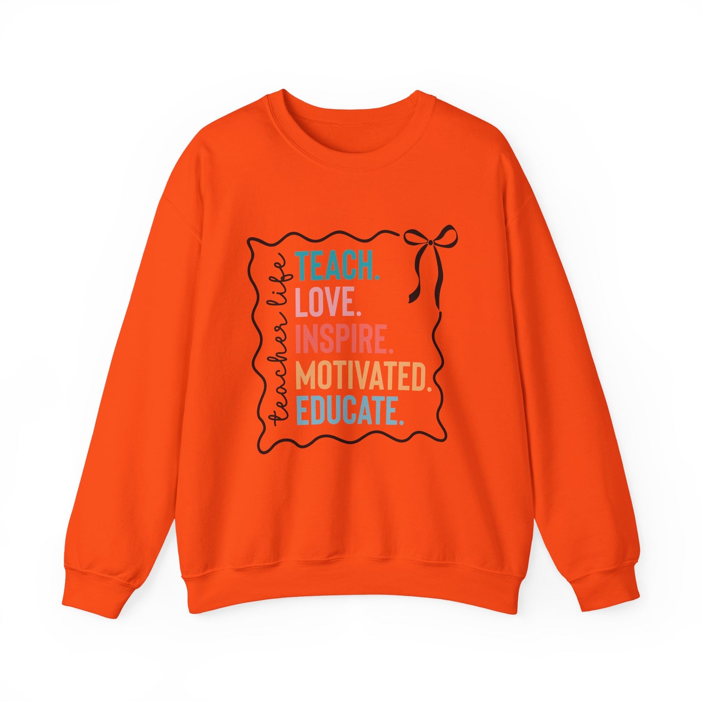 Teach Love Inspire Gildan Crewneck Sweatshirt