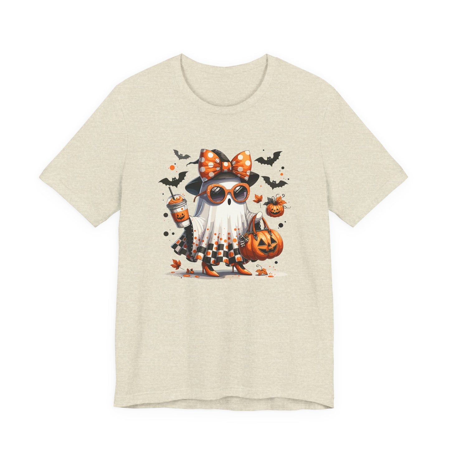Halloween Ghost Short Sleeve Tee