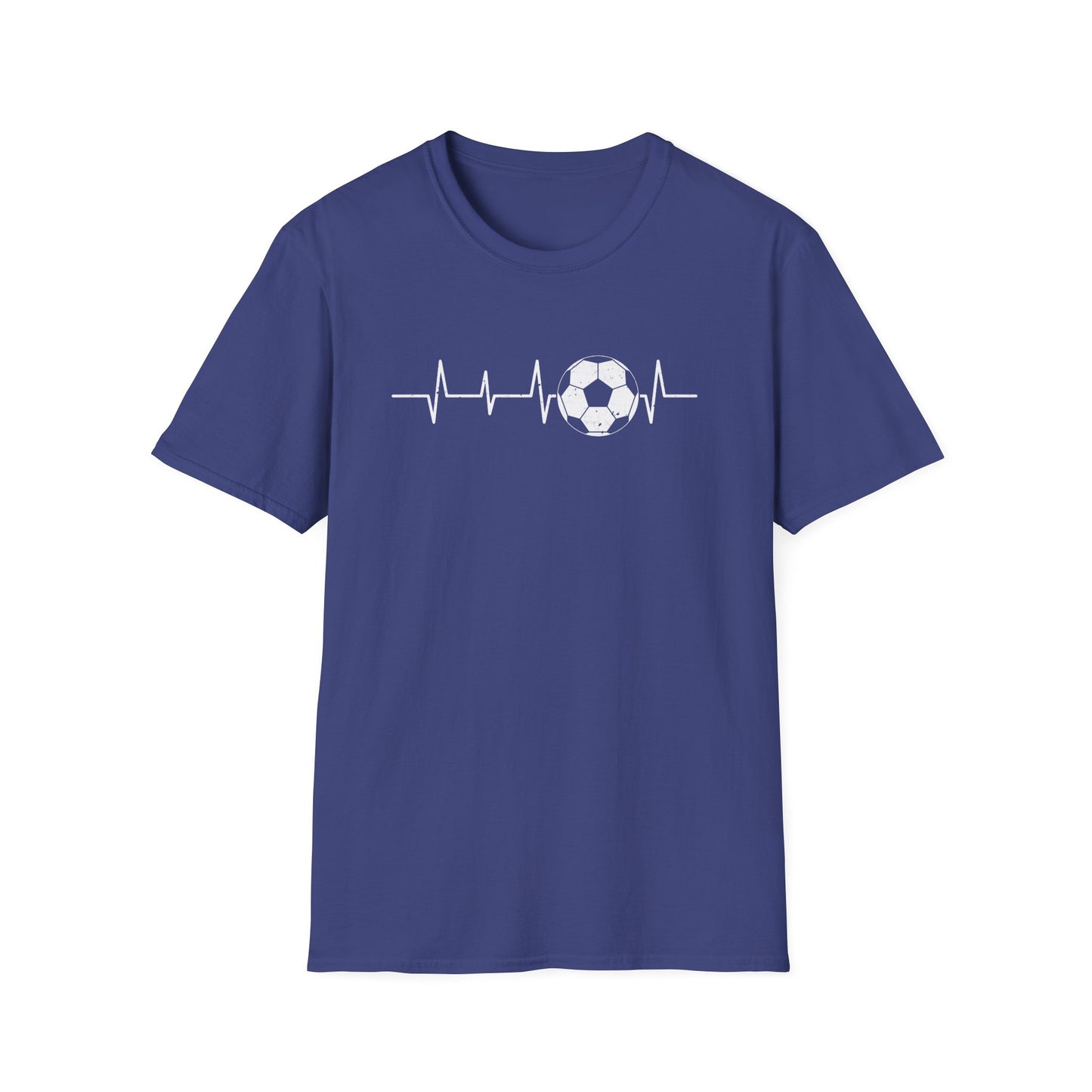 Soccer Heartbeat Gildan Softstyle Tee