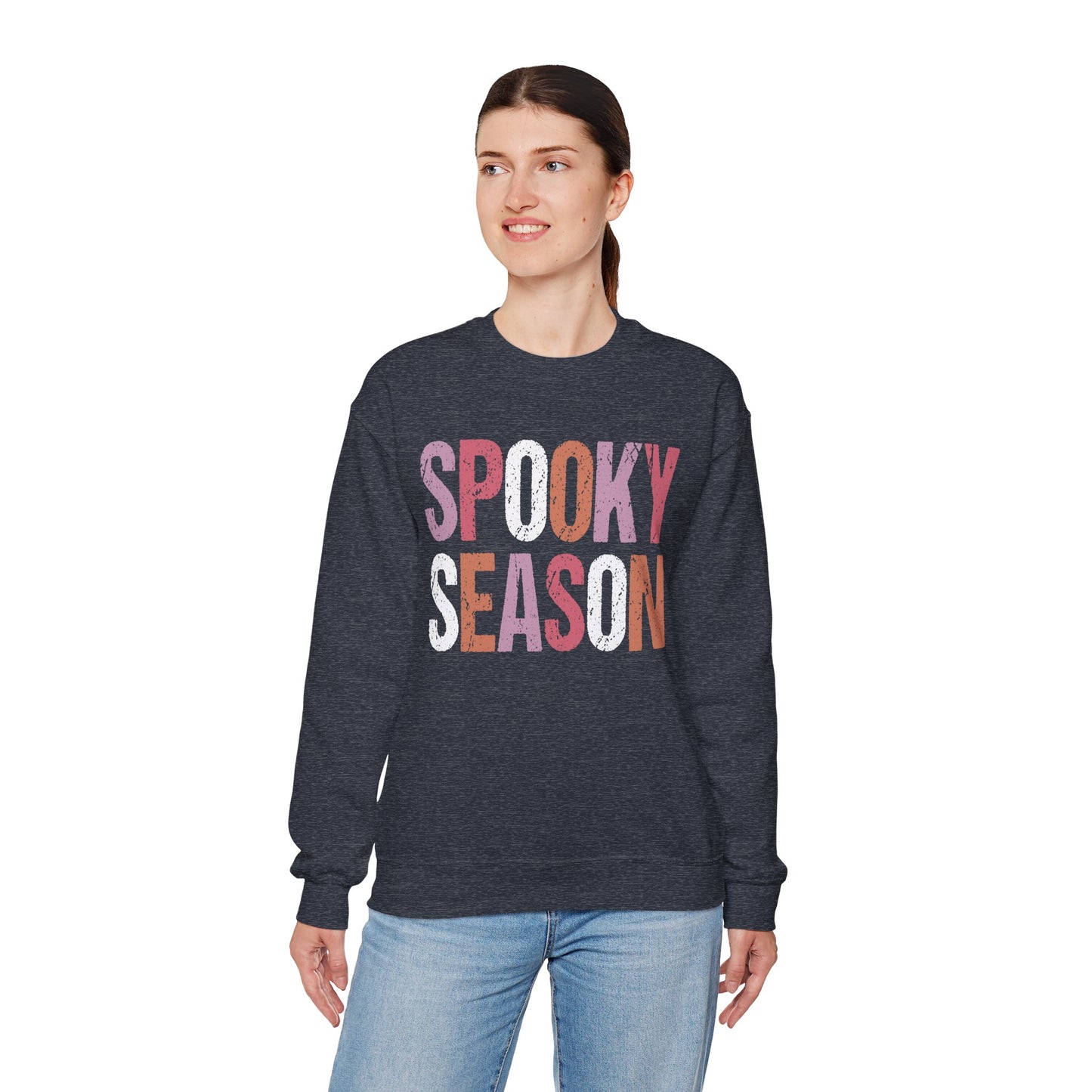 Spooky Season Sweatshirt - Unisex Cozy Crewneck
