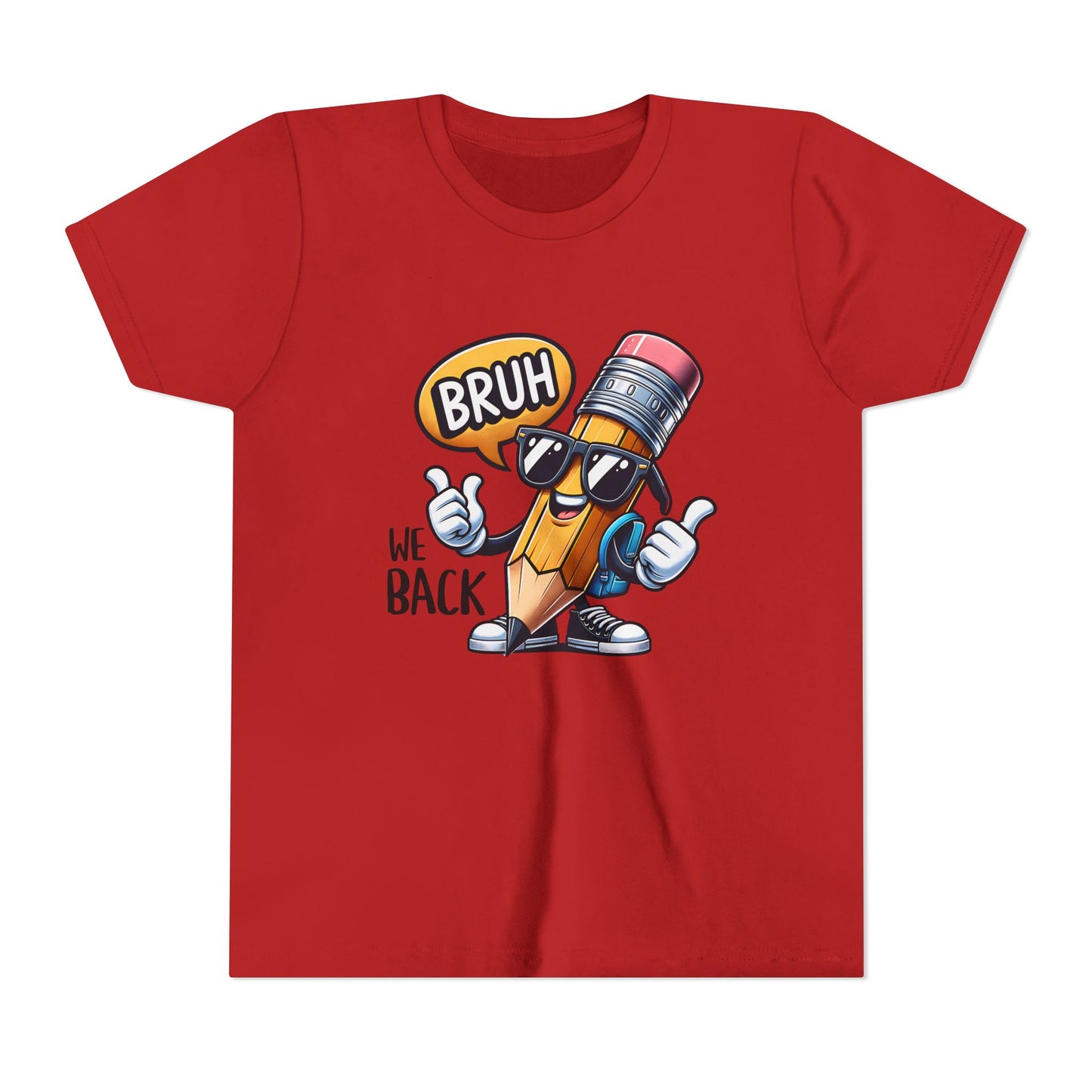 Cool Youth Tee with Fun Pencil Graphic - Perfect for Back to School