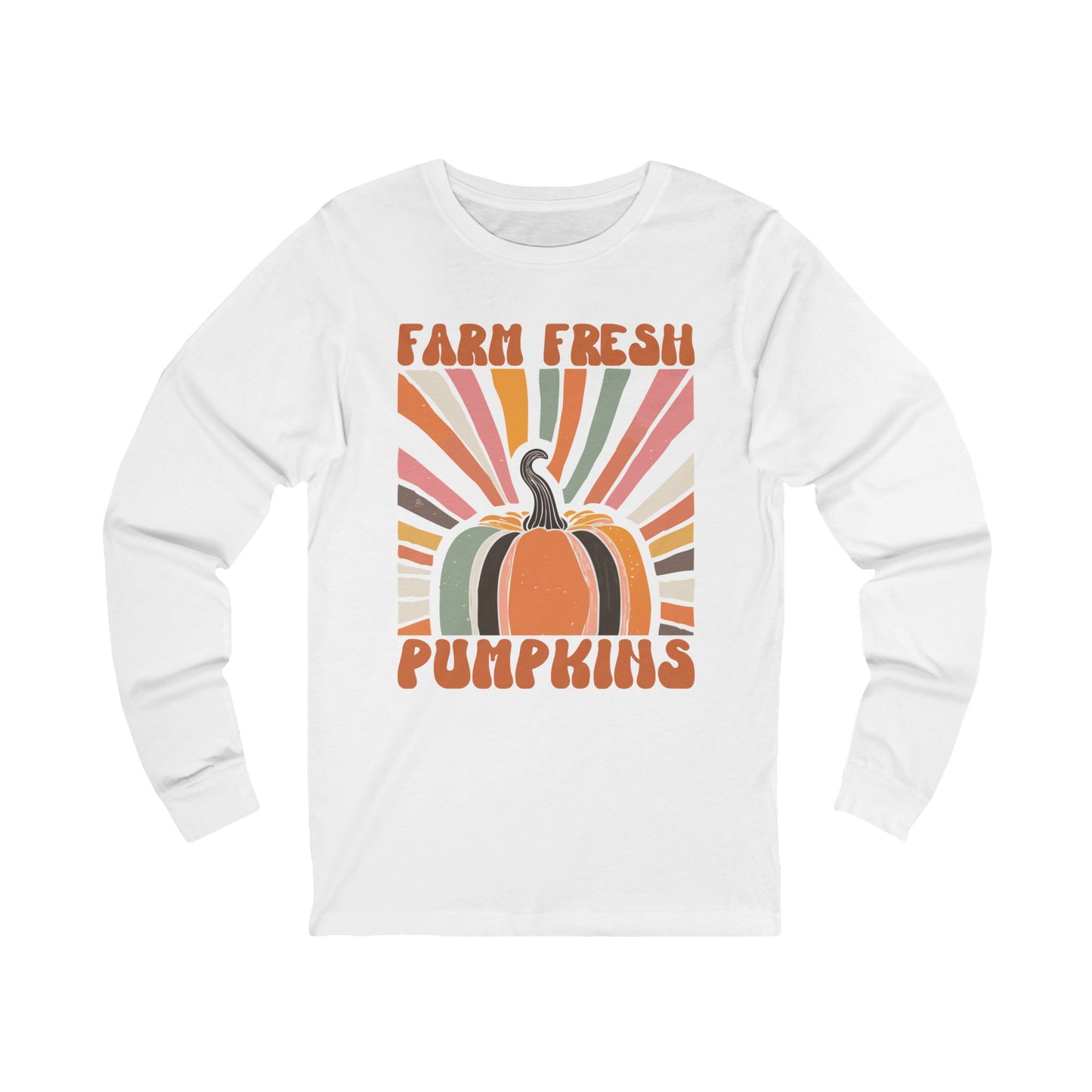 Farm Fresh Pumpkins Long Sleeve Tee