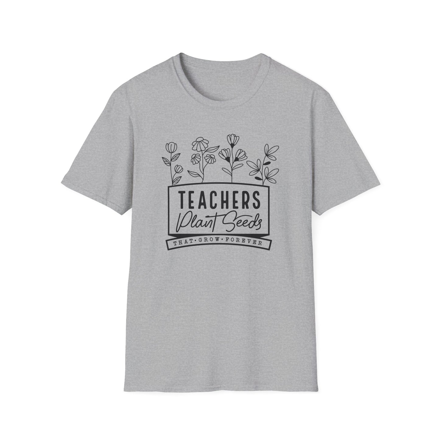 Teachers Plant Seeds Gildan Softstyle Tshirt