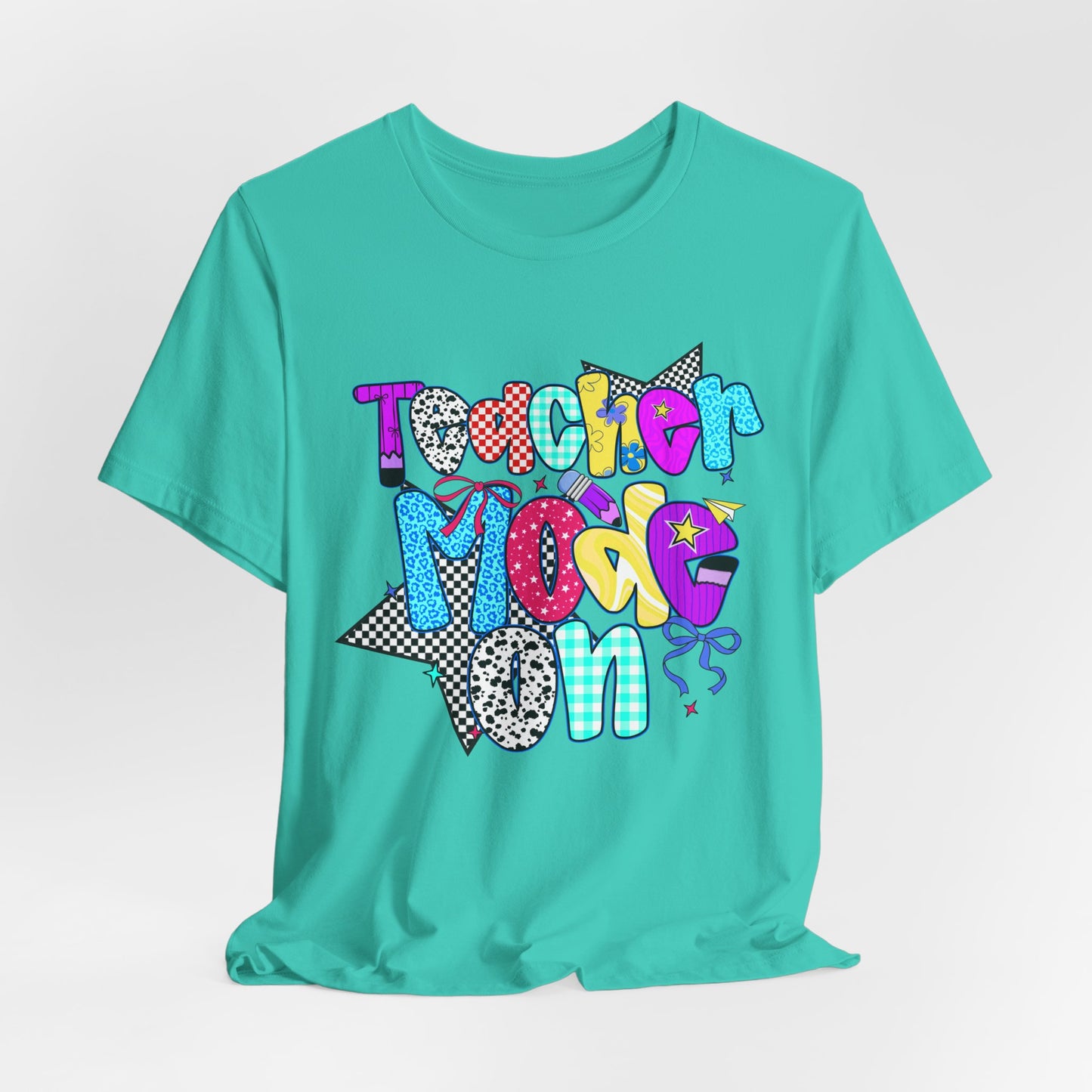 Colorful Teacher Mode Unisex Tee