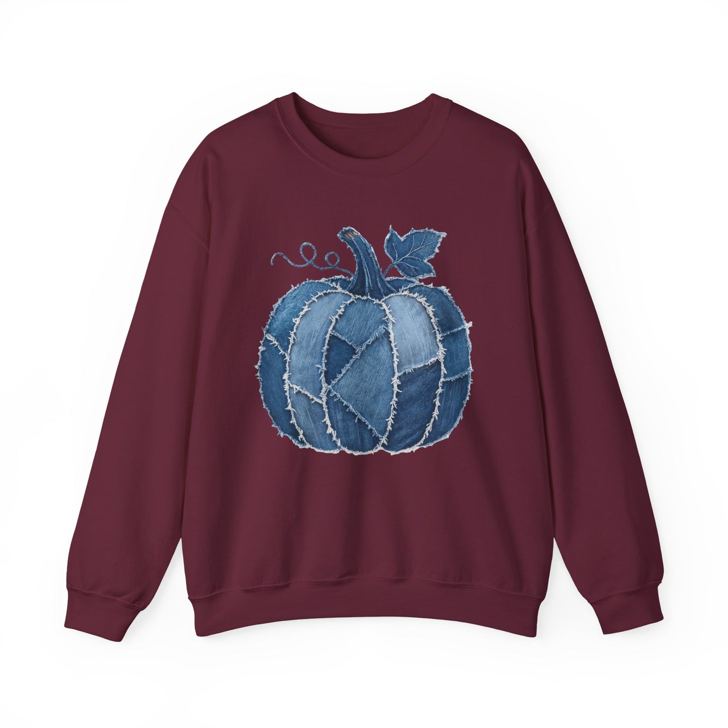 Denim Pumpkin Gildan Crewneck