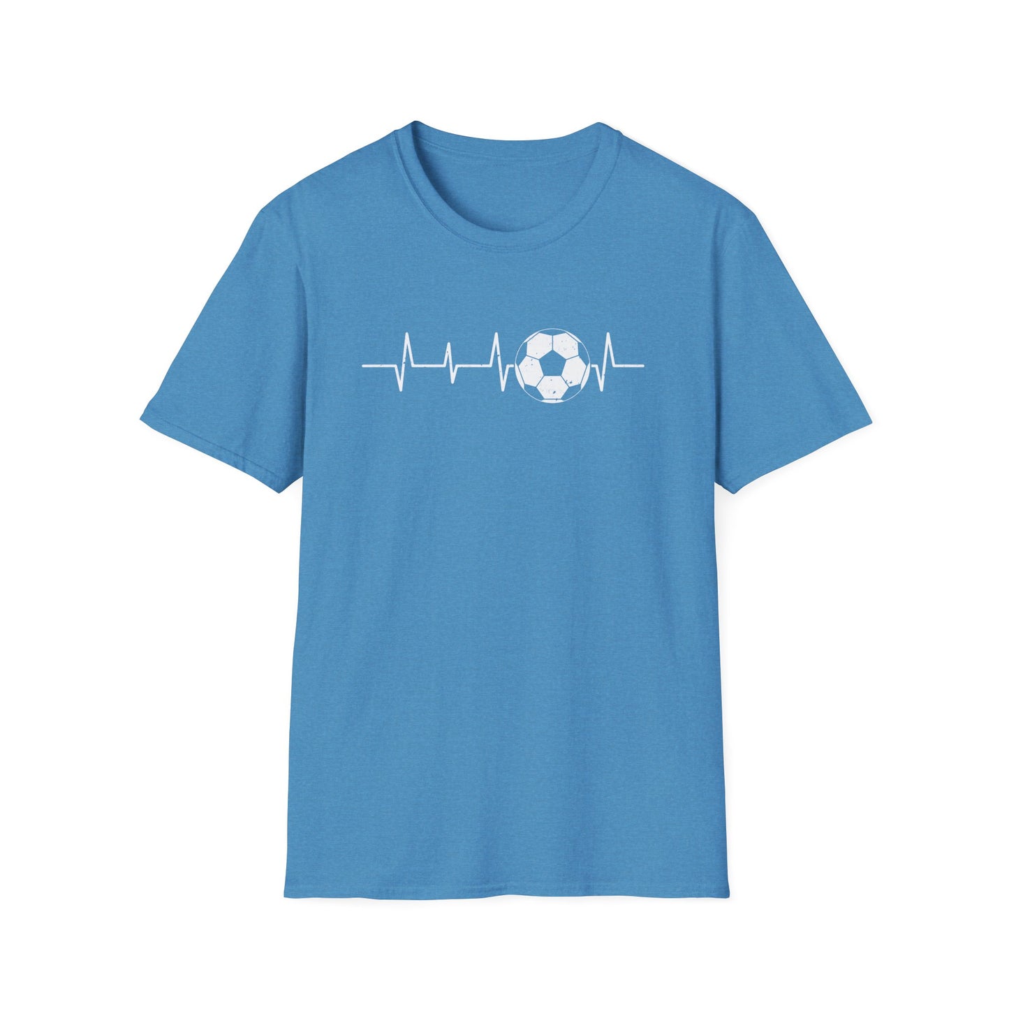 Soccer Heartbeat Gildan Softstyle Tee