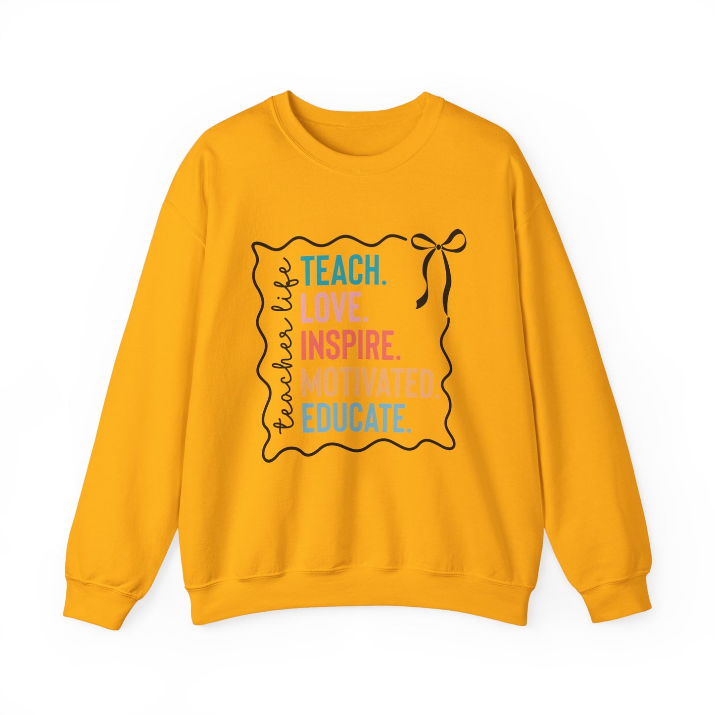 Teach Love Inspire Gildan Crewneck Sweatshirt