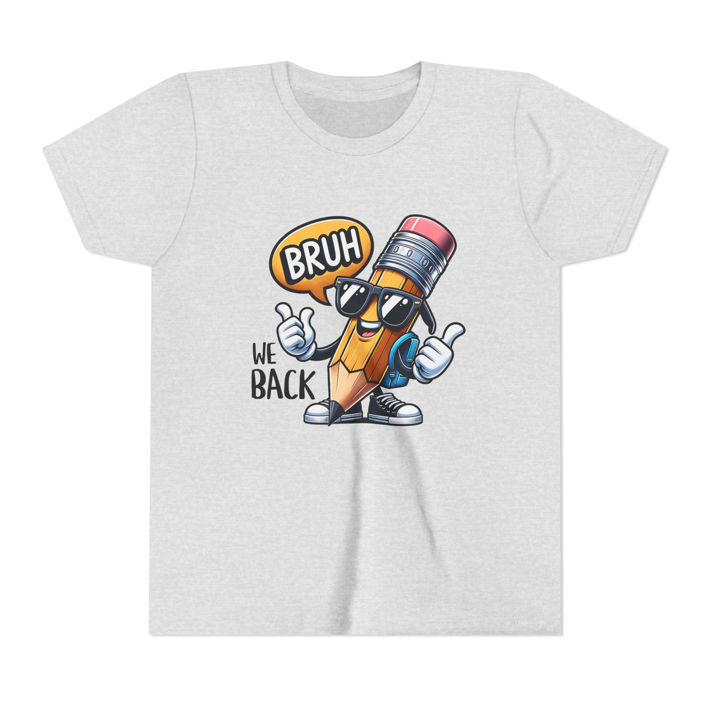 Cool Youth Tee with Fun Pencil Graphic - Perfect for Back to School