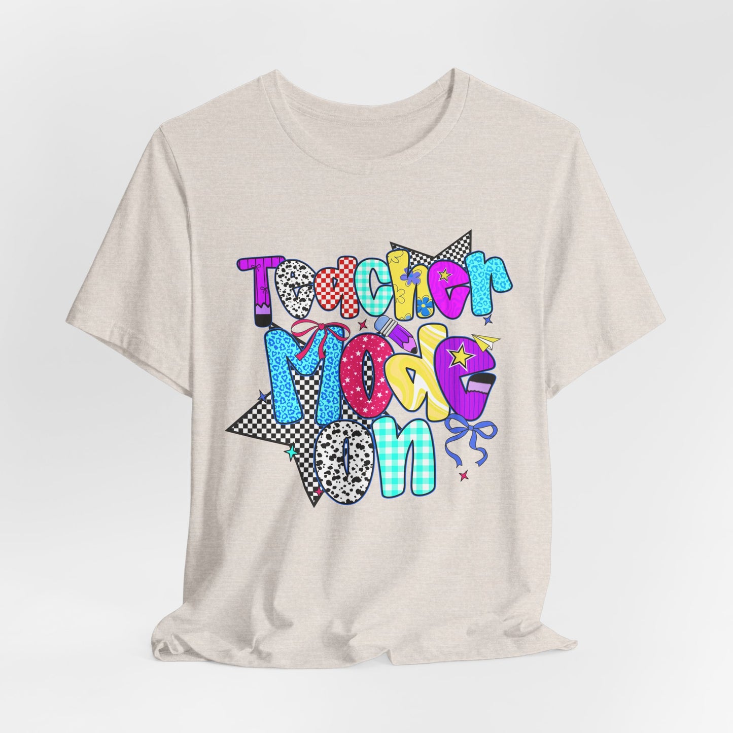 Colorful Teacher Mode Unisex Tee