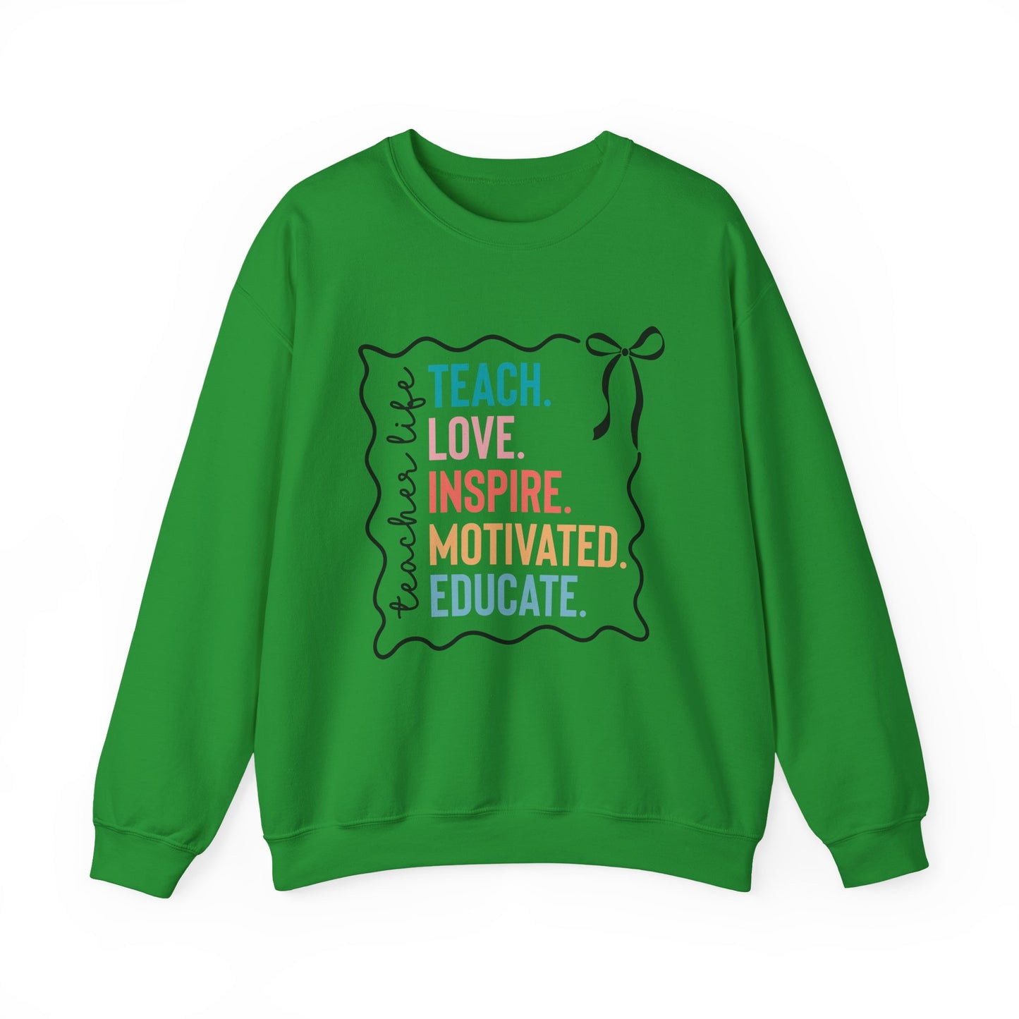 Teach Love Inspire Gildan Crewneck Sweatshirt