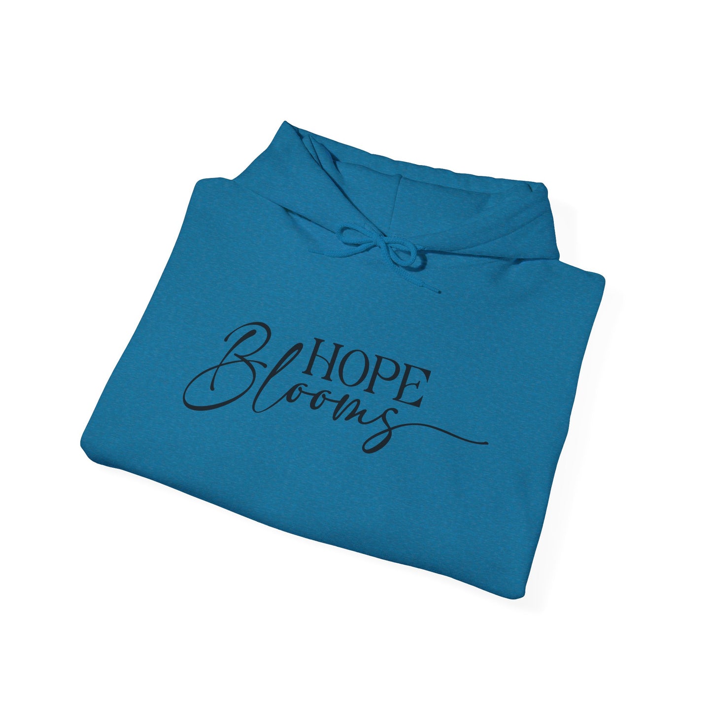 Hope Blooms..be the light Unisex Heavy Blend Sweatshirt - Sleeve design