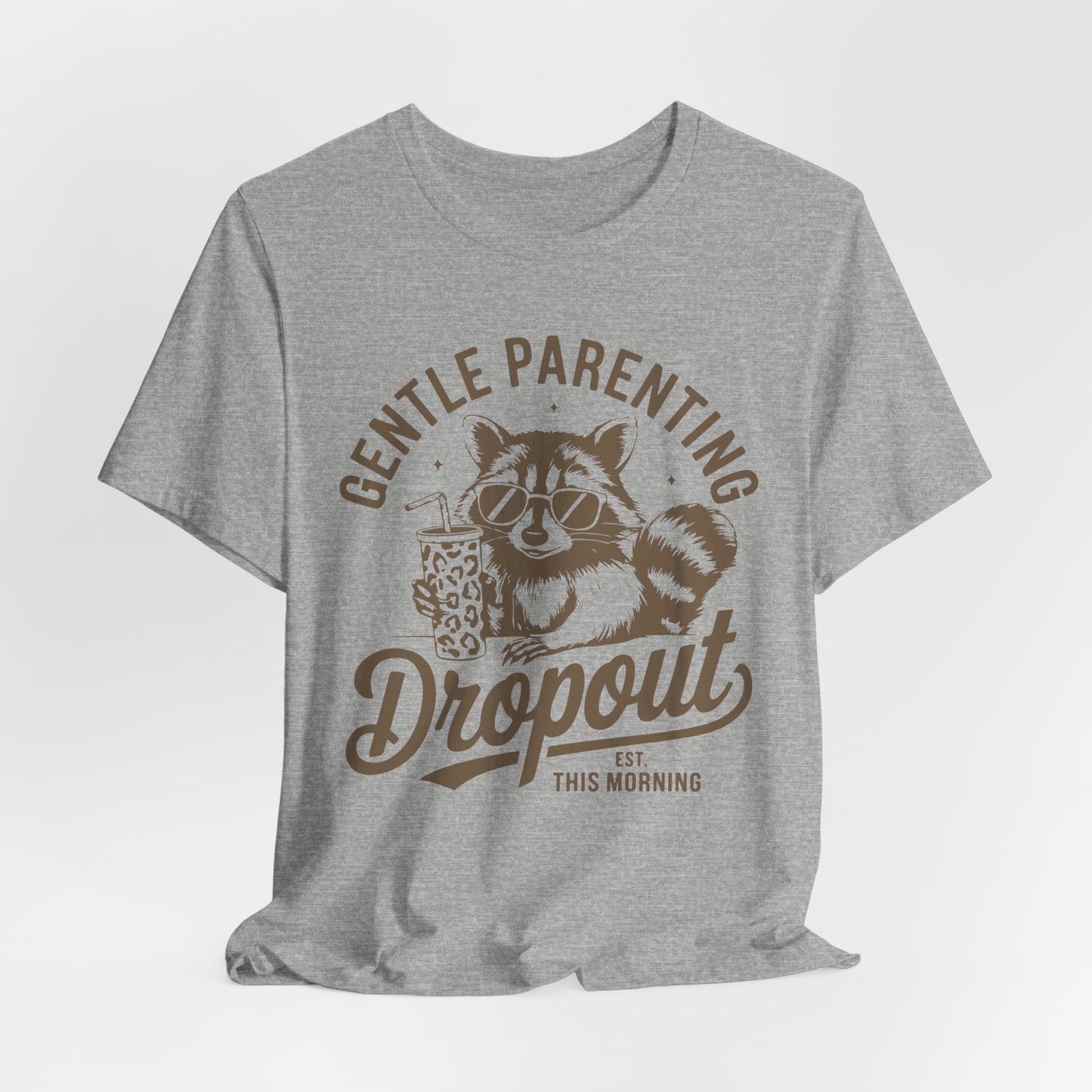 Gentle Parenting Raccoon Tee - Unisex Jersey Short Sleeve T-Shirt