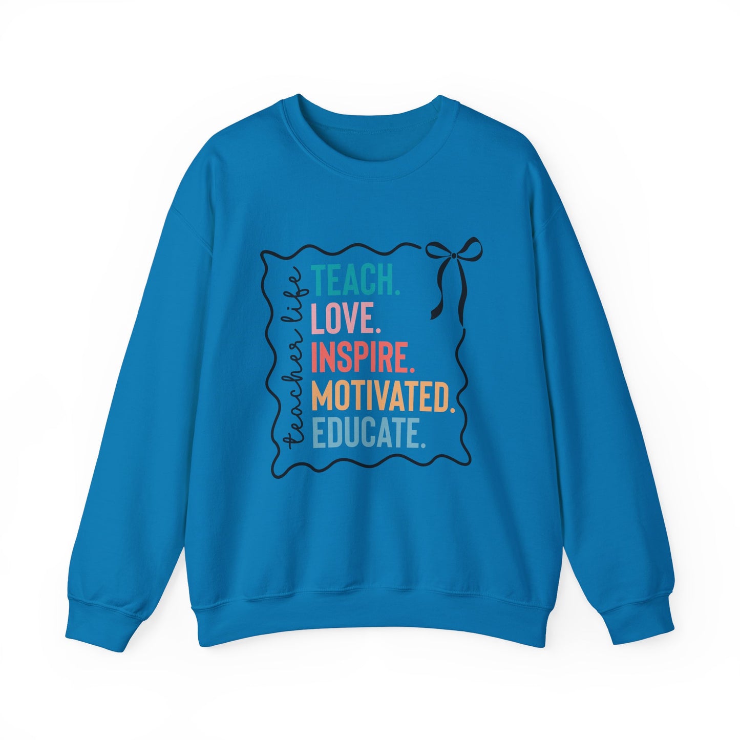 Teach Love Inspire Gildan Crewneck Sweatshirt