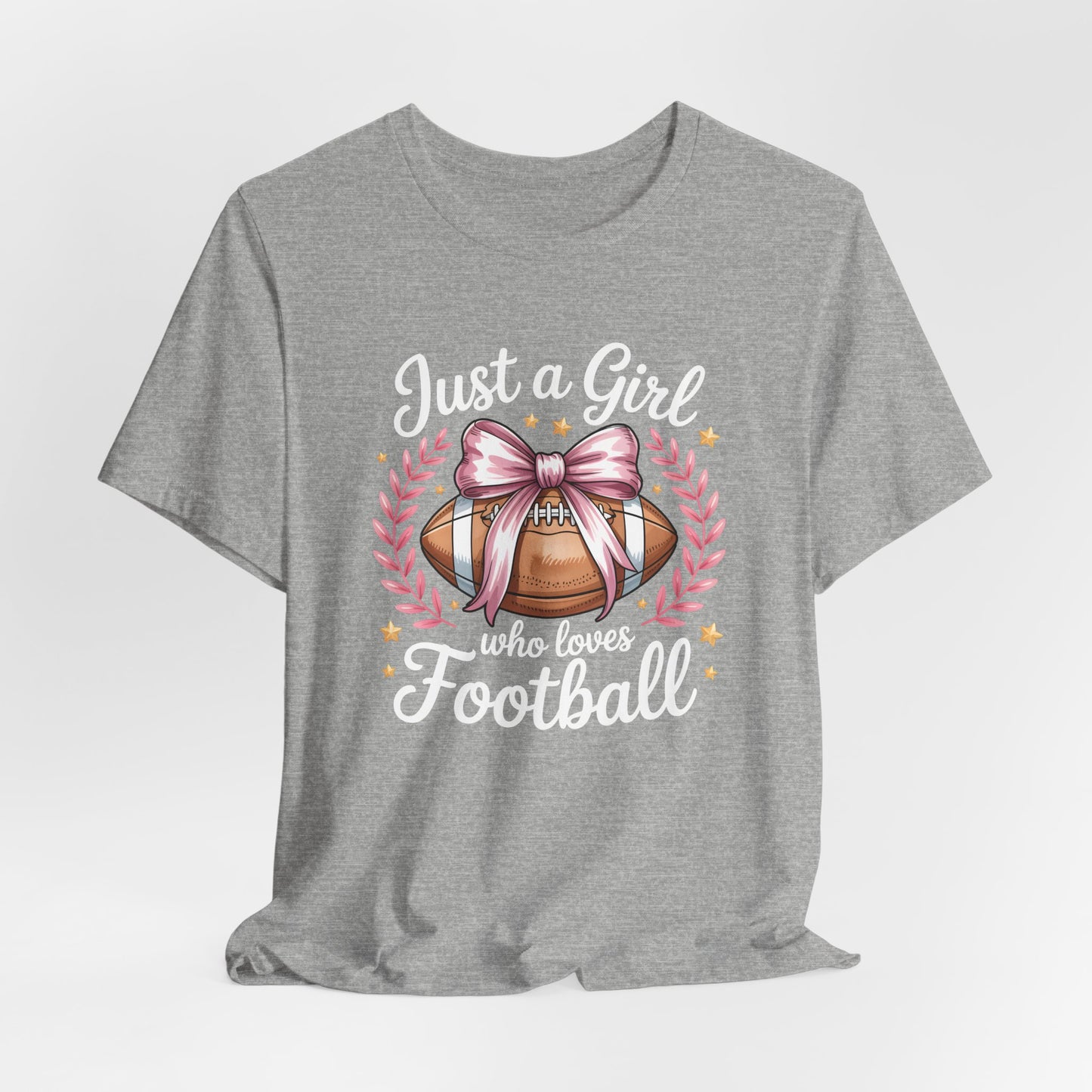 Just a Girl Who Loves Football Tee