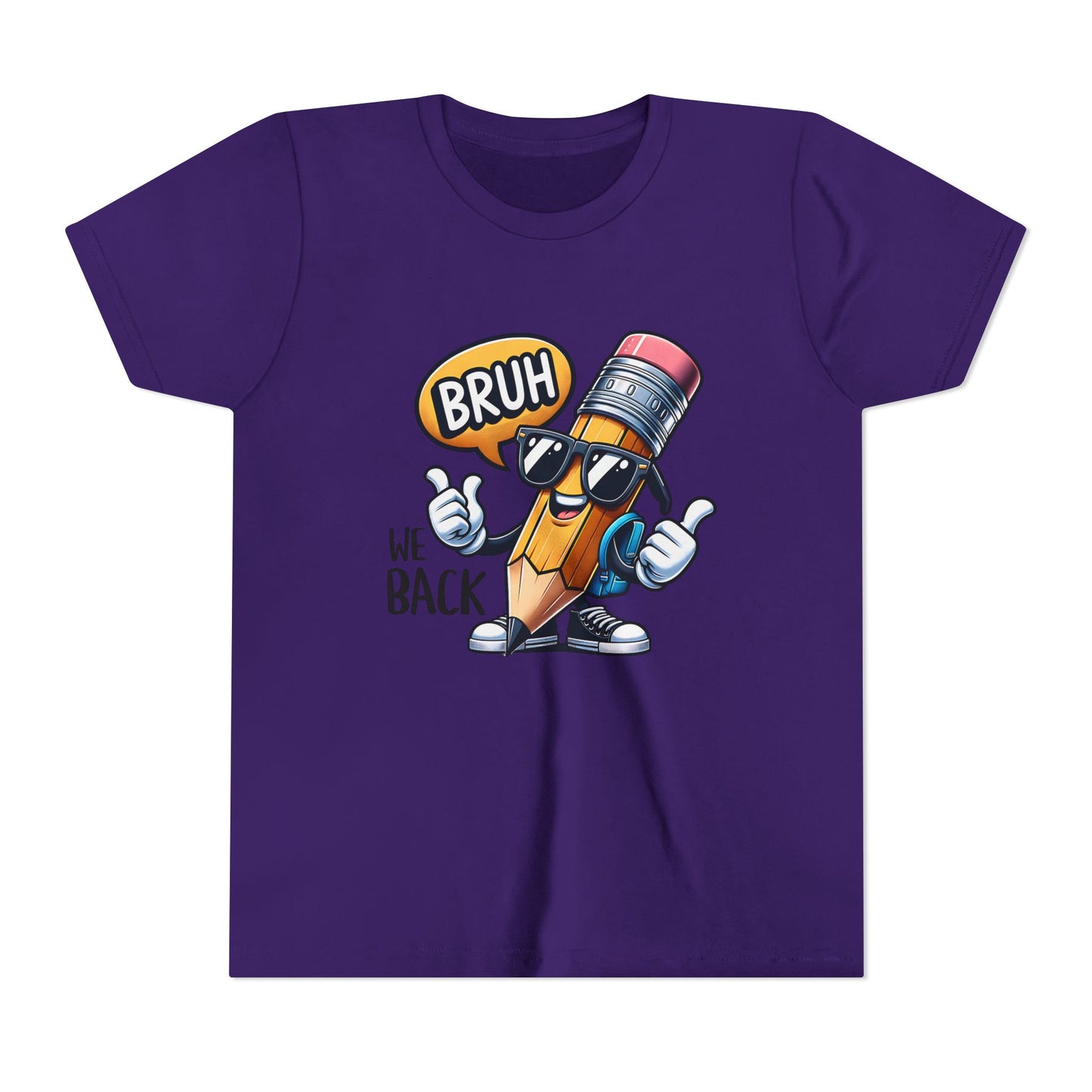 Cool Youth Tee with Fun Pencil Graphic - Perfect for Back to School