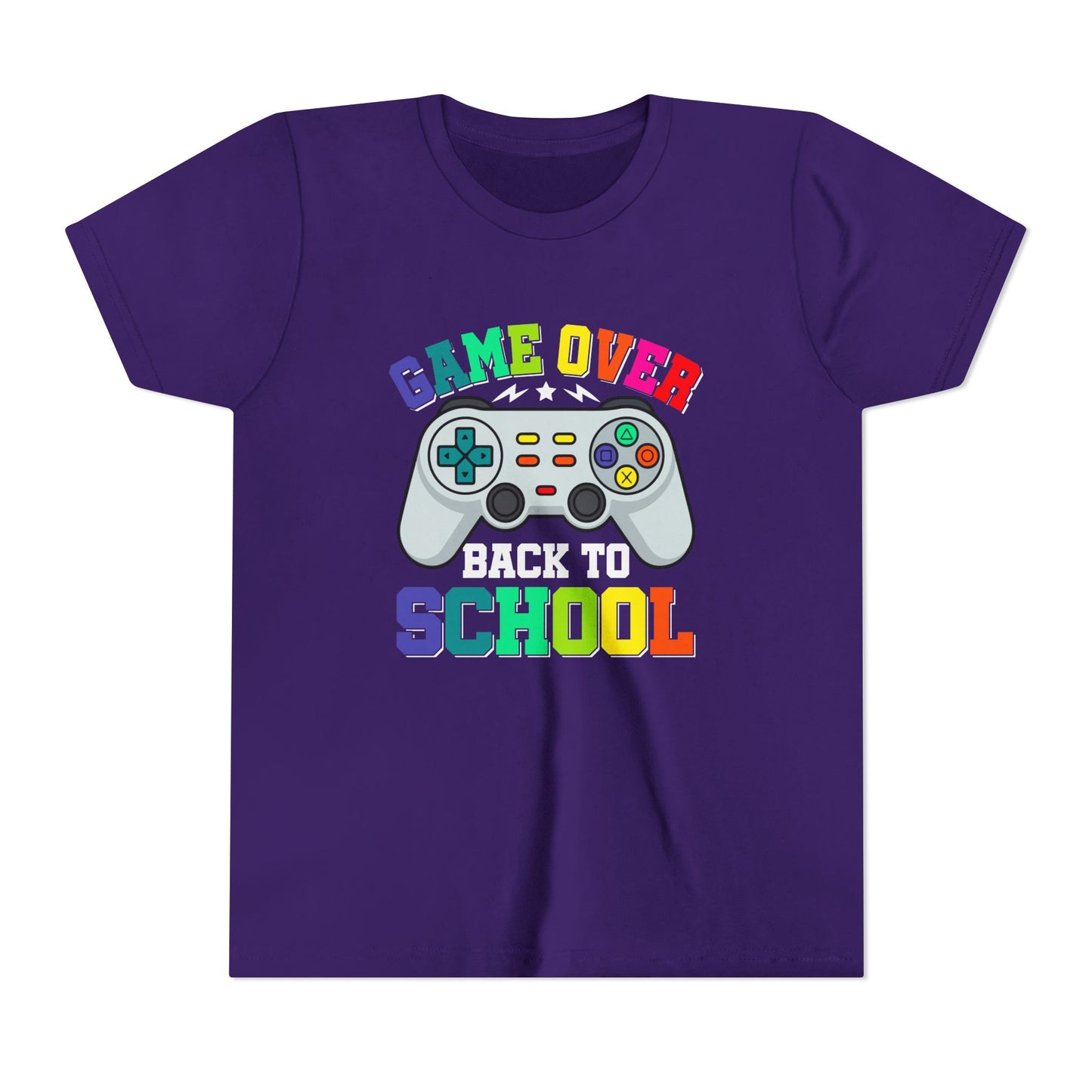Game Over Back to School Tee for Kids