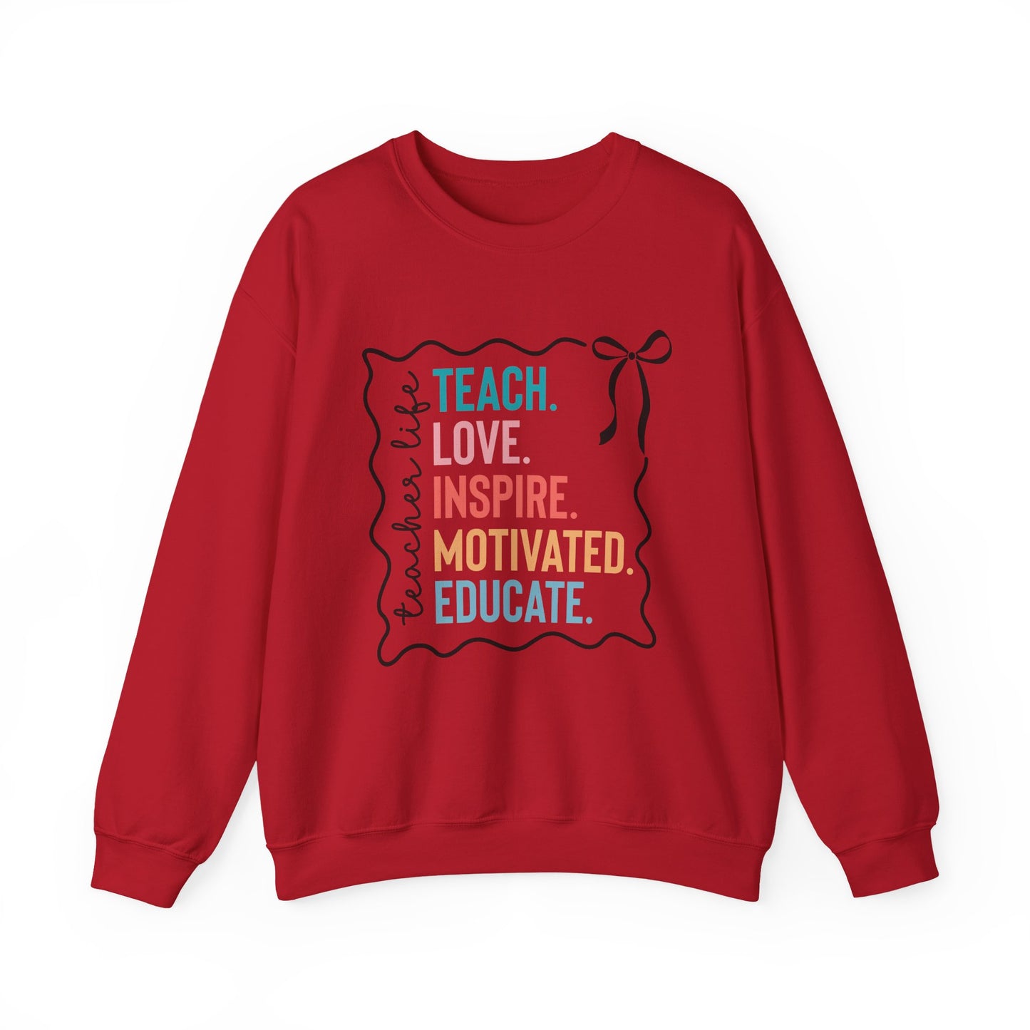 Teach Love Inspire Gildan Crewneck Sweatshirt