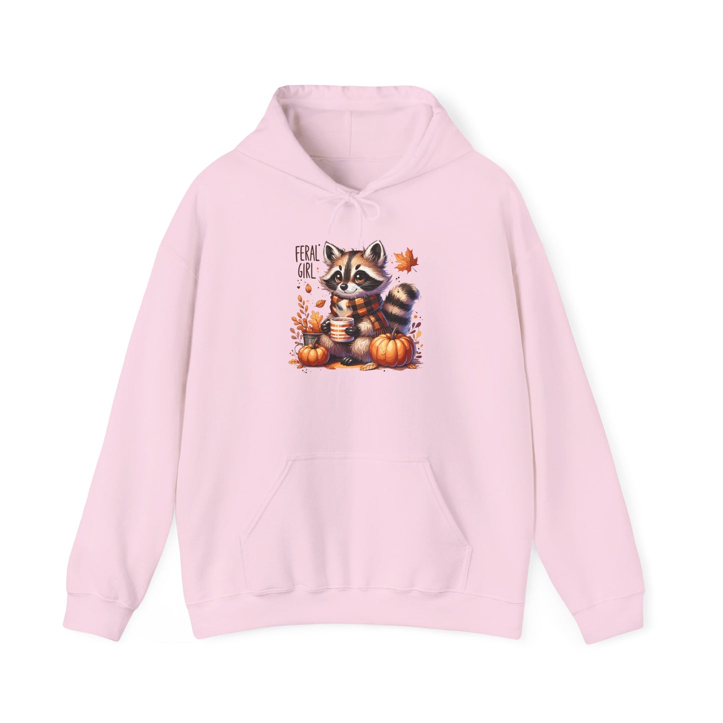 Autumn Feral Raccoon Hoodie