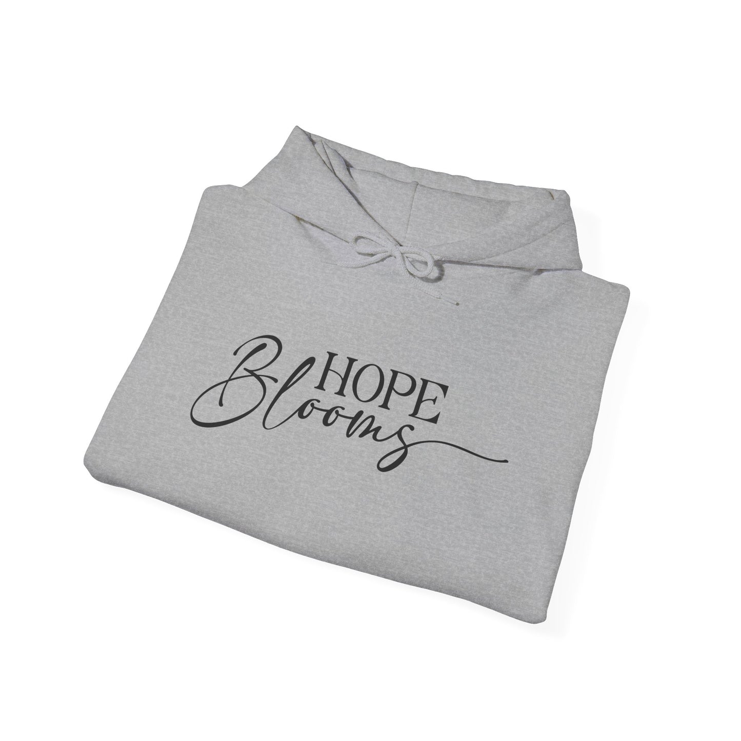 Hope Blooms..be the light Unisex Heavy Blend Sweatshirt - Sleeve design