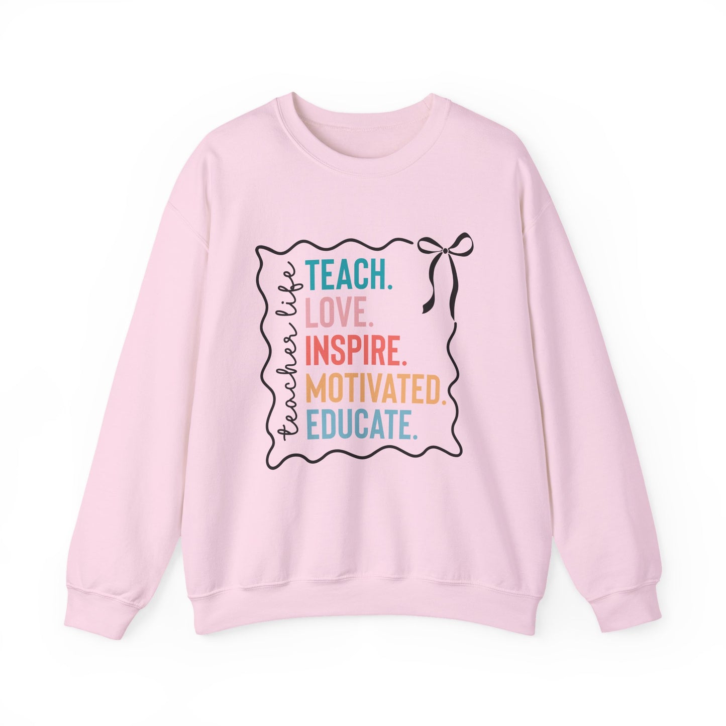 Teach Love Inspire Gildan Crewneck Sweatshirt