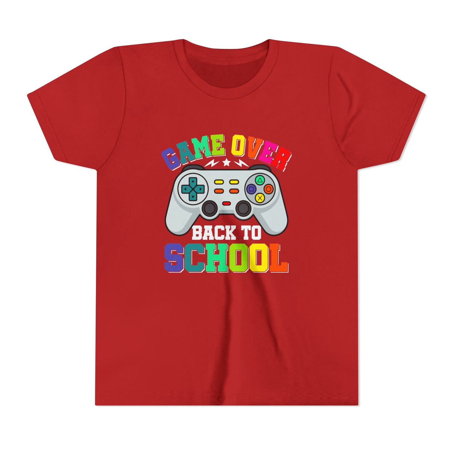 Game Over Back to School Tee for Kids