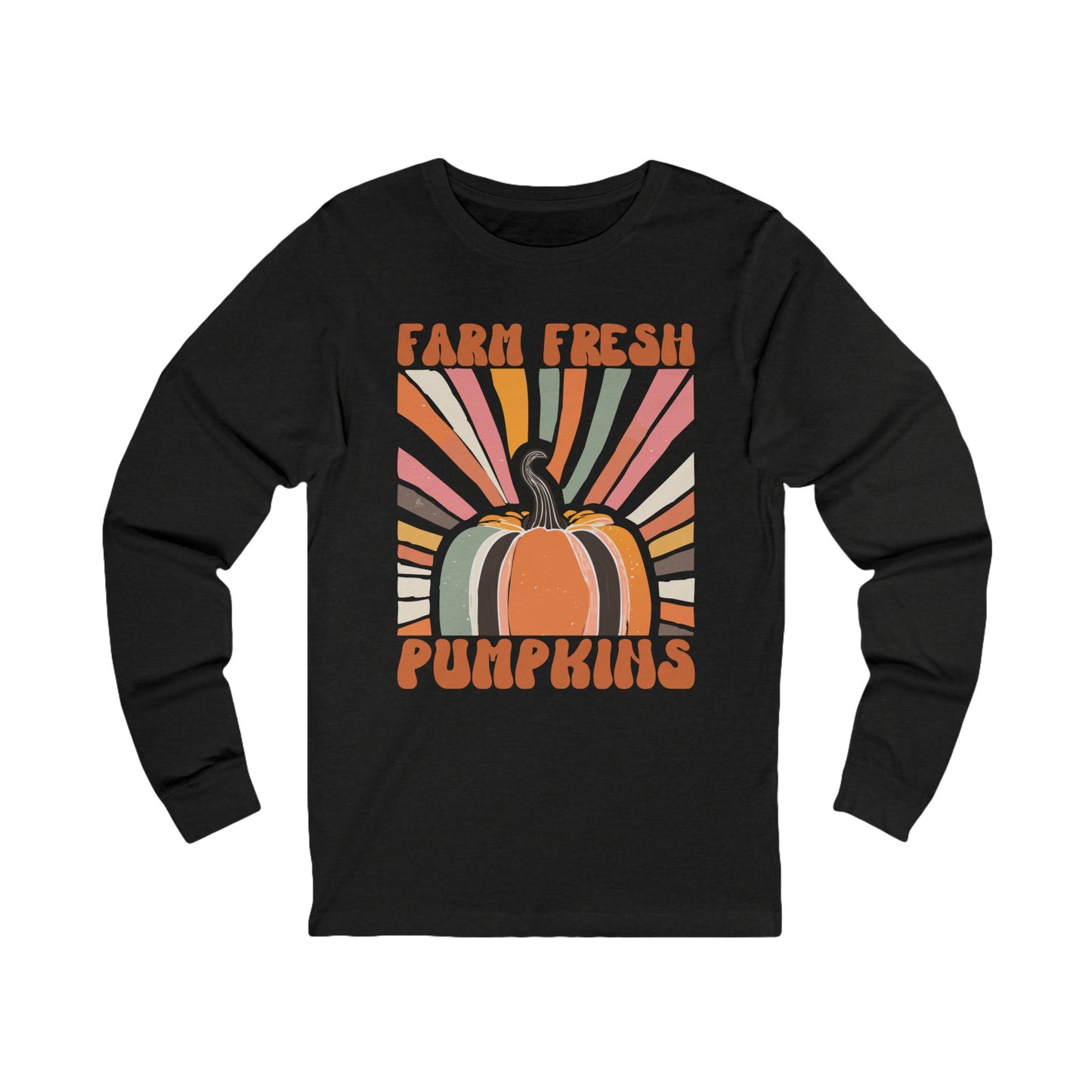 Farm Fresh Pumpkins Long Sleeve Tee