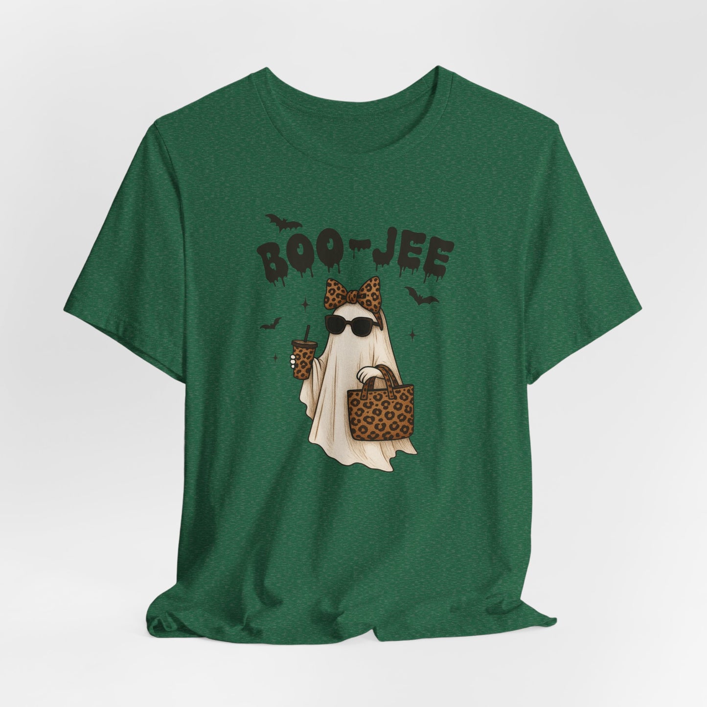 Boo-Jee Ghost Tee, Unisex Halloween Shirt