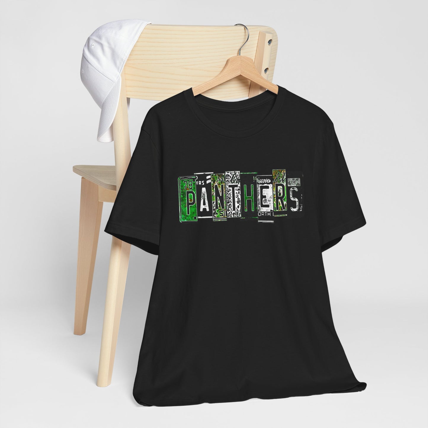 Panthers License Graphic Tee, Casual Everyday Wear, Sports Team Apparel, Unisex Short Sleeve Shirt, Perfect Gift for Fans, Game Day Tee