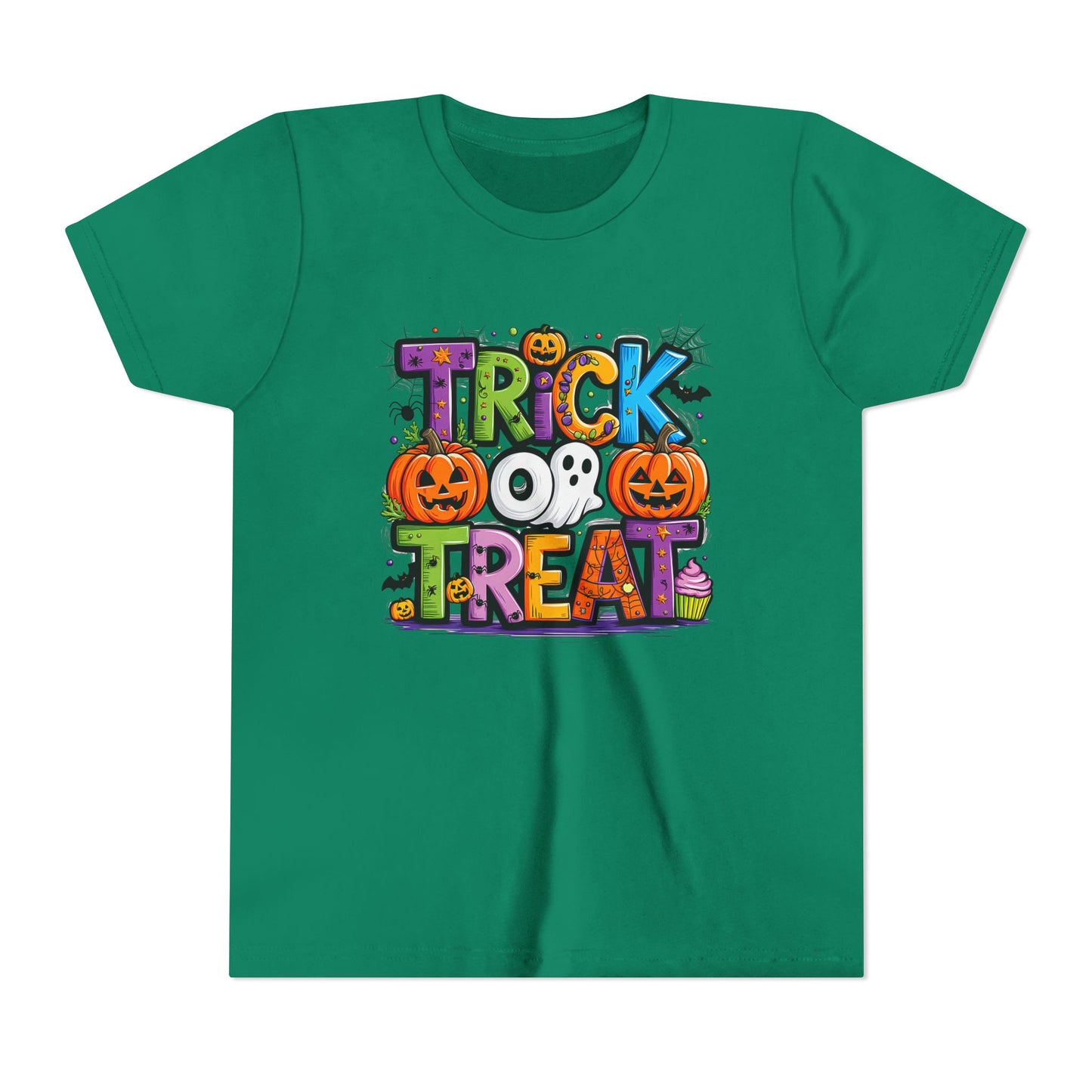 Halloween Youth Short Sleeve Tee, Trick or Treat