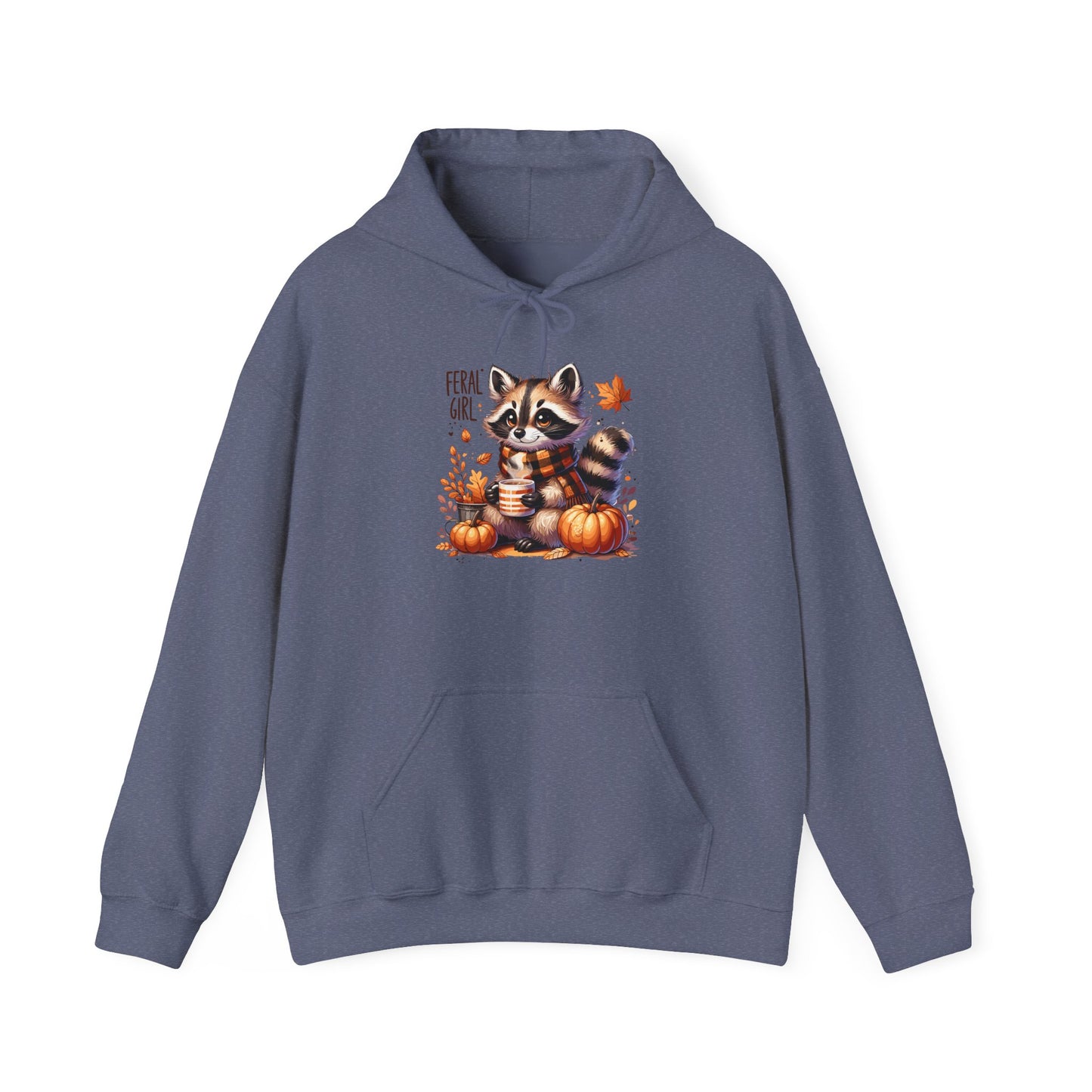 Autumn Feral Raccoon Hoodie