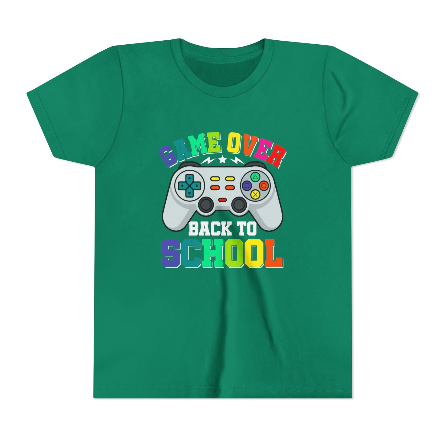 Game Over Back to School Tee for Kids