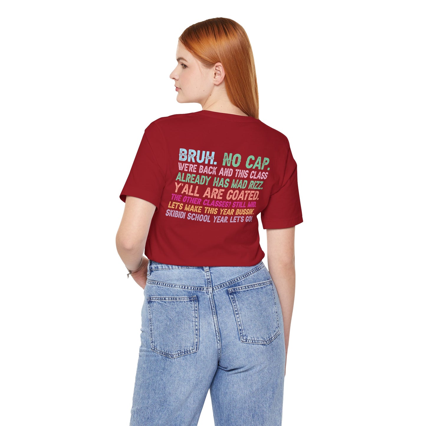 Back to School Funny No Cap Unisex Tee