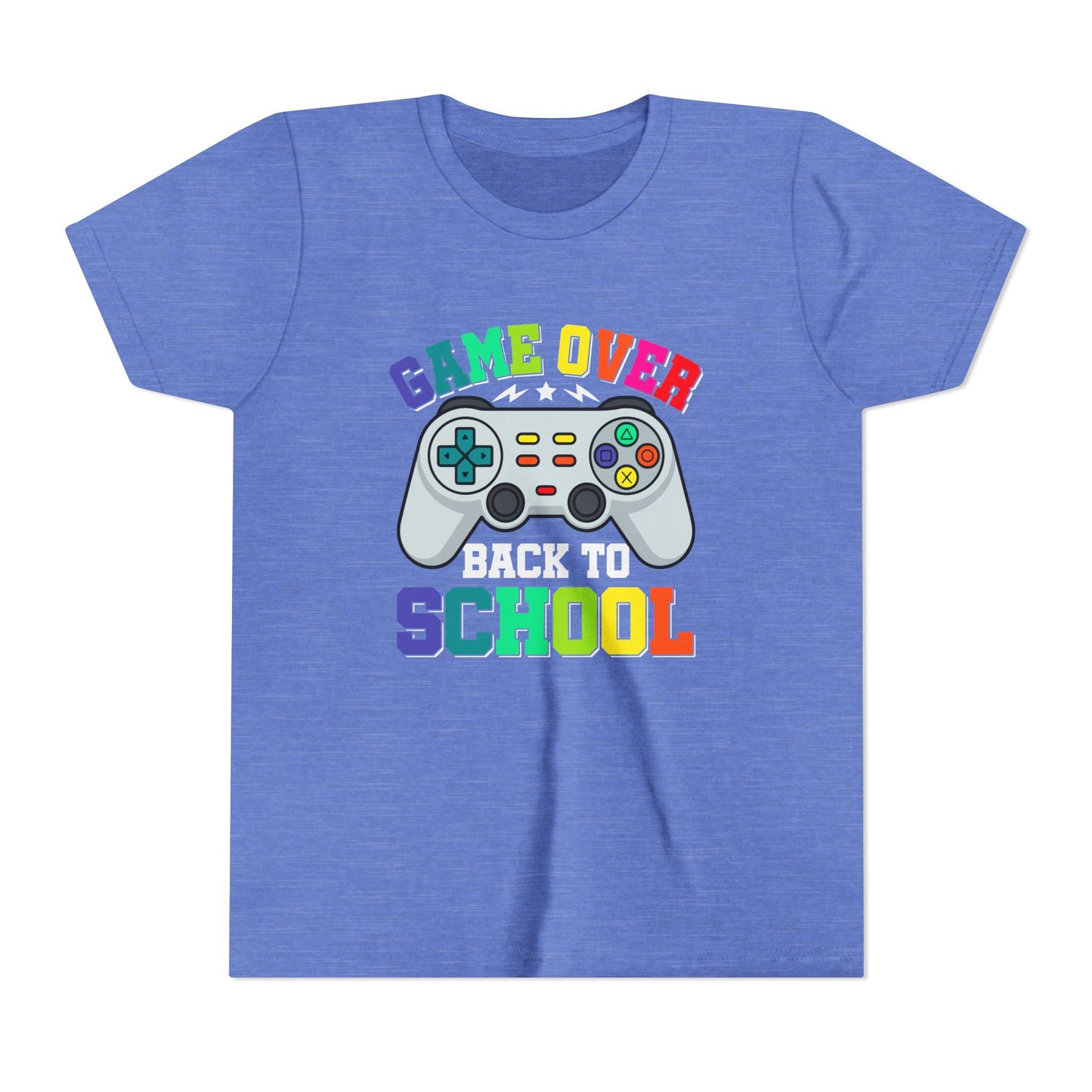 Game Over Back to School Tee for Kids
