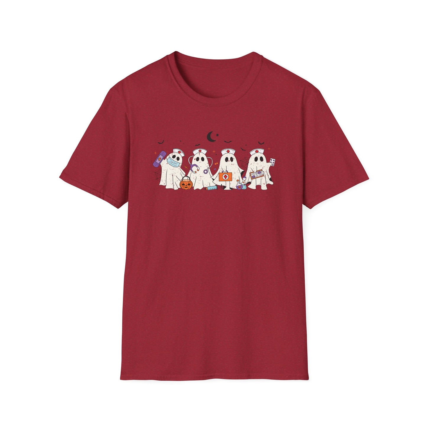 Ghost Nurse Gildan Softstyle T-Shirt