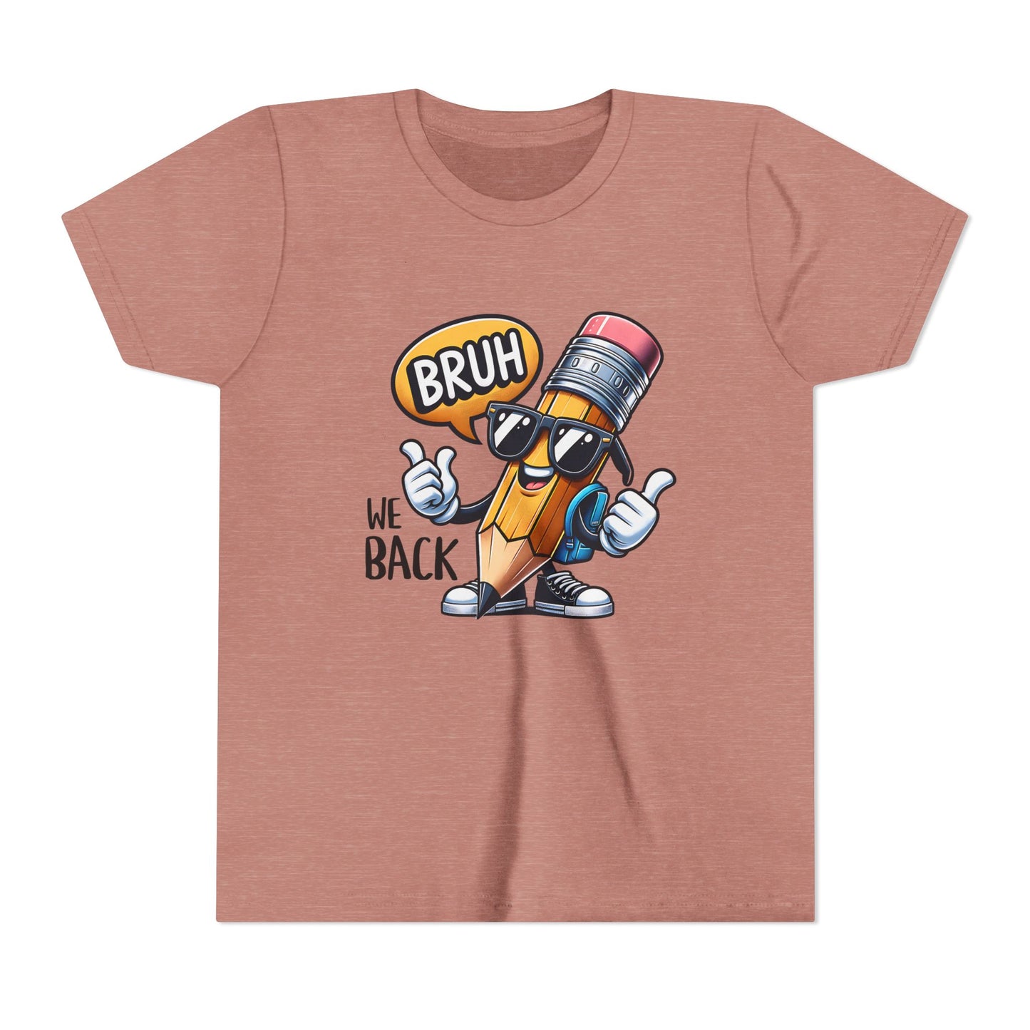 Cool Youth Tee with Fun Pencil Graphic - Perfect for Back to School